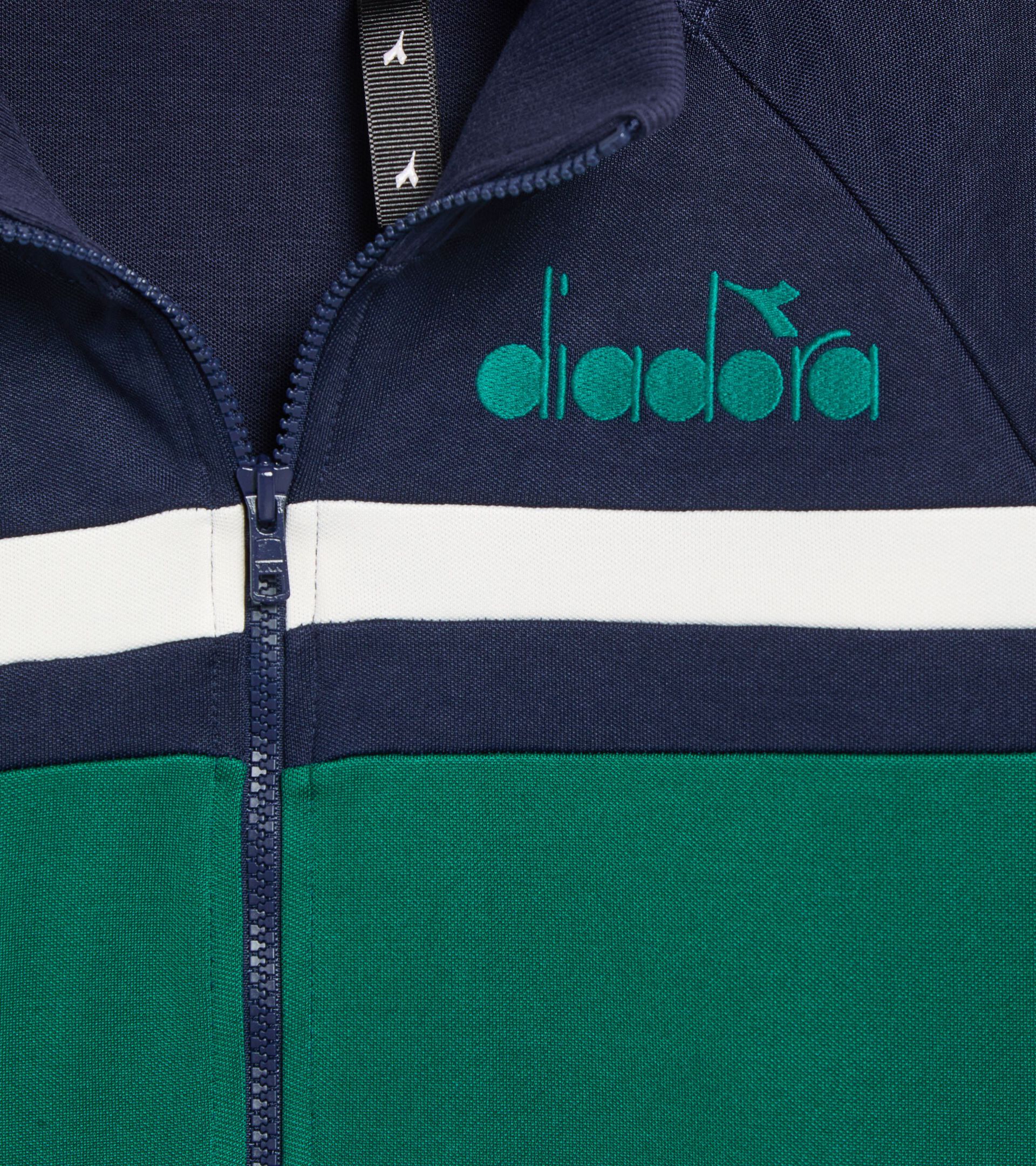 Veste de sport coupe classique - Genre neutre JACKET 80S VERT AVENTURINE - Diadora