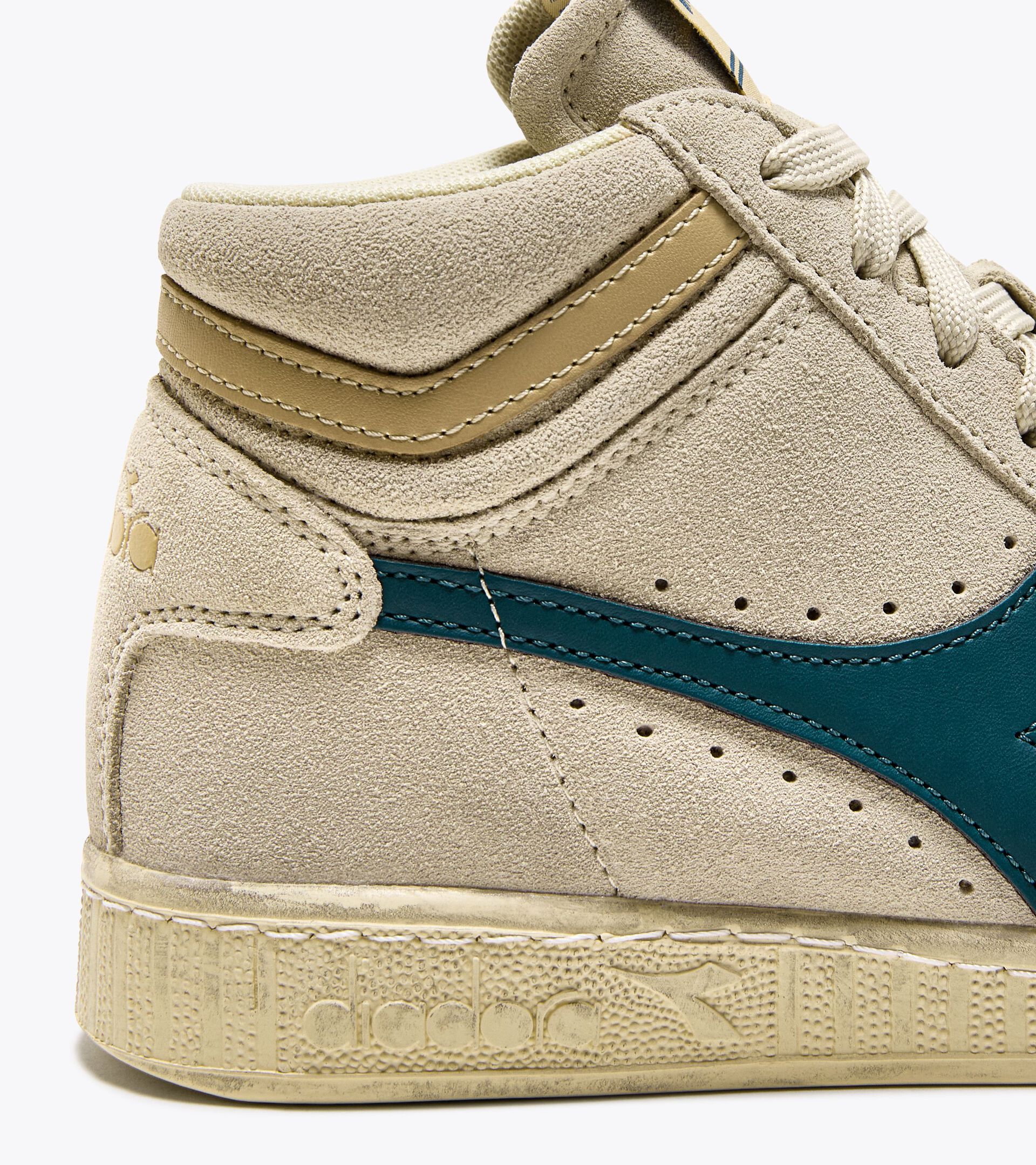 Chaussures de sportswear - Gender neutral GAME L HIGH SUEDE WAXED CREME NUAGE - Diadora