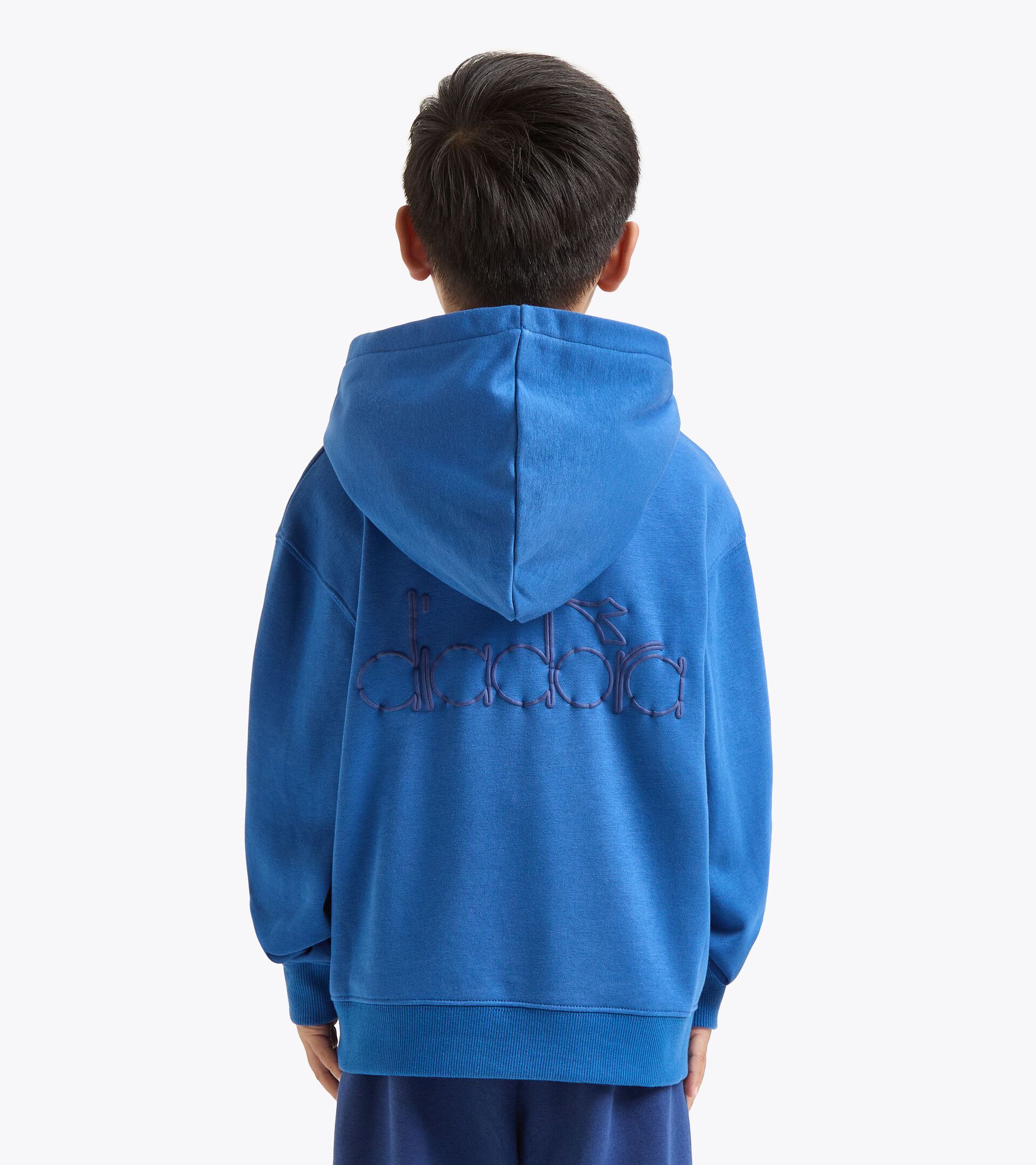 Sweat-shirt à capuche Looney Tunes - Genre neutre - Garçon et fille JU.HOODIE TEAM LT BLEU DELFT - Diadora