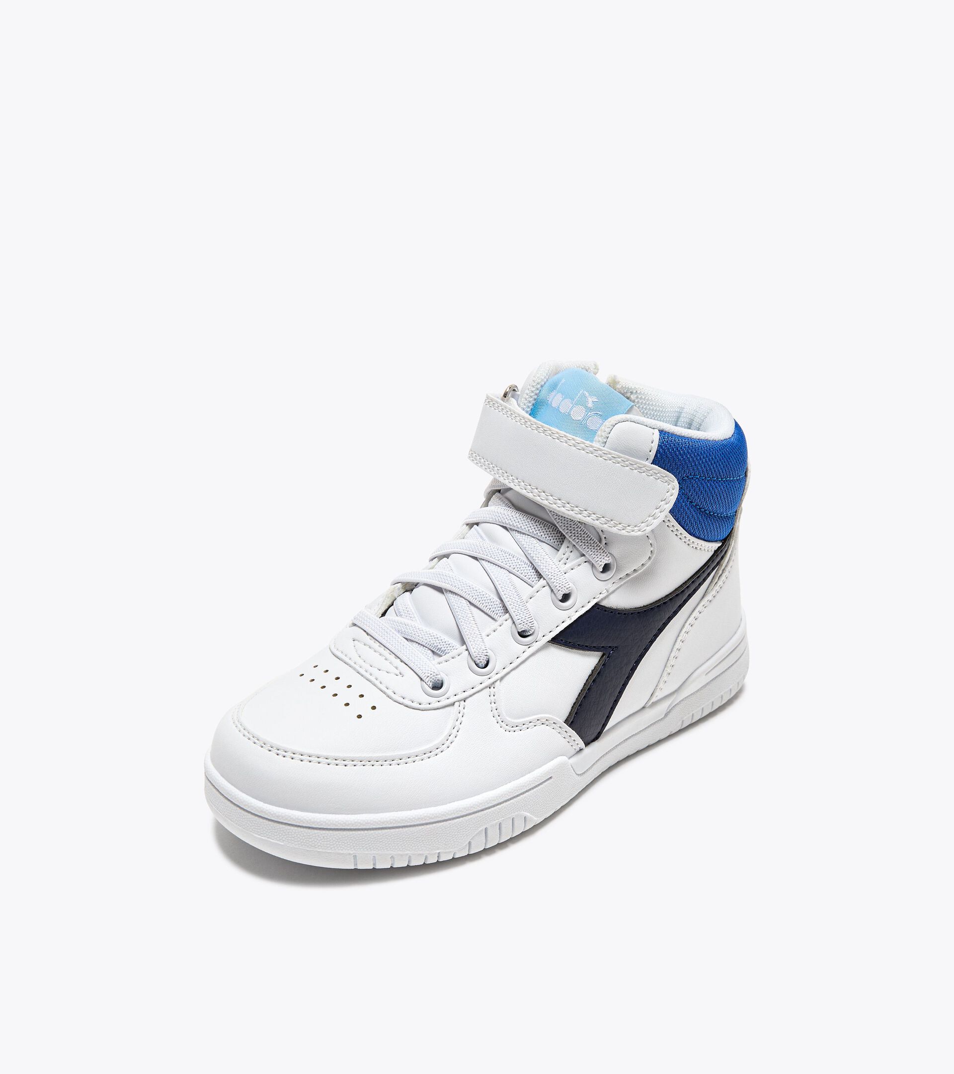 Scarpa sportiva - Bambini/e 4-8 anni RAPTOR MID PS BCO/AZZURRO ACADEMIA NAVALE - Diadora