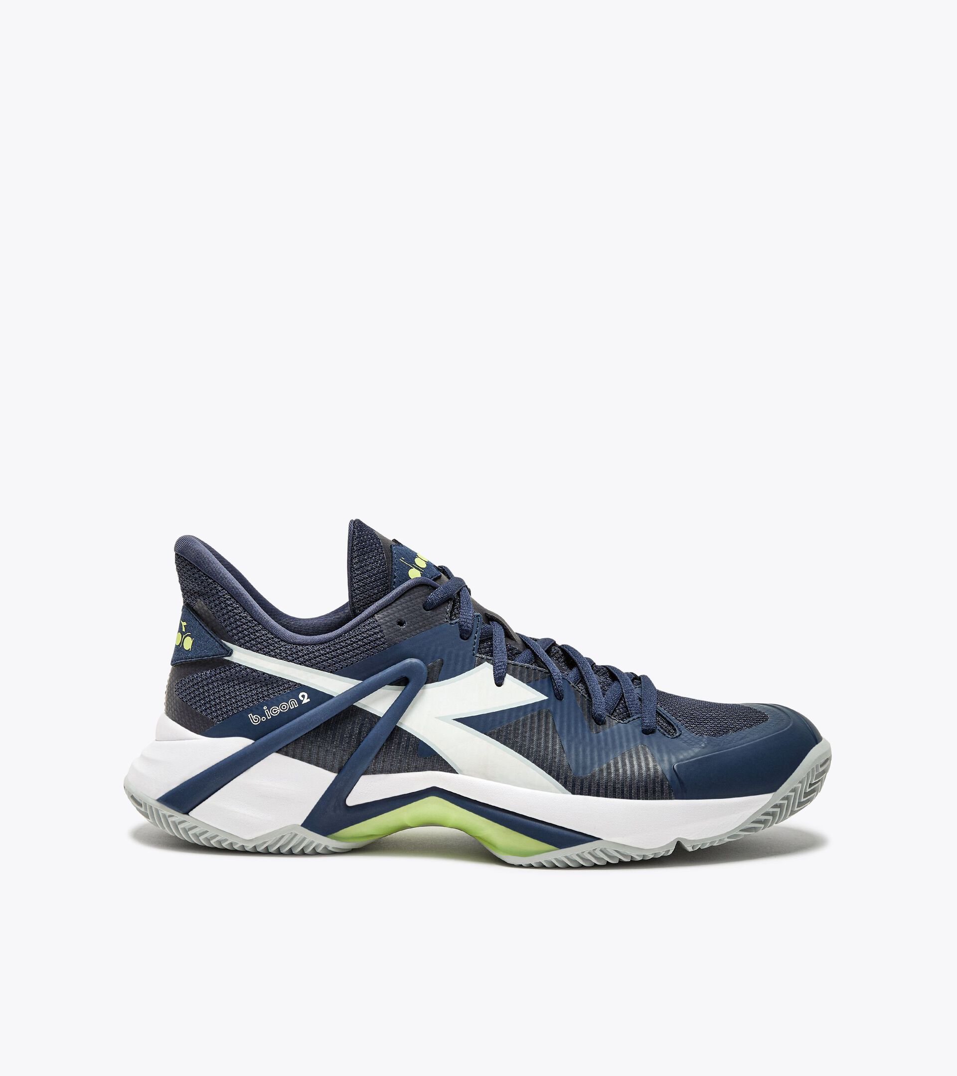 Chaussures de tennis pour terrains en terre battue - Homme 
 B.ICON 2 CLAY PAGEANT BLUE/WHITE - Diadora