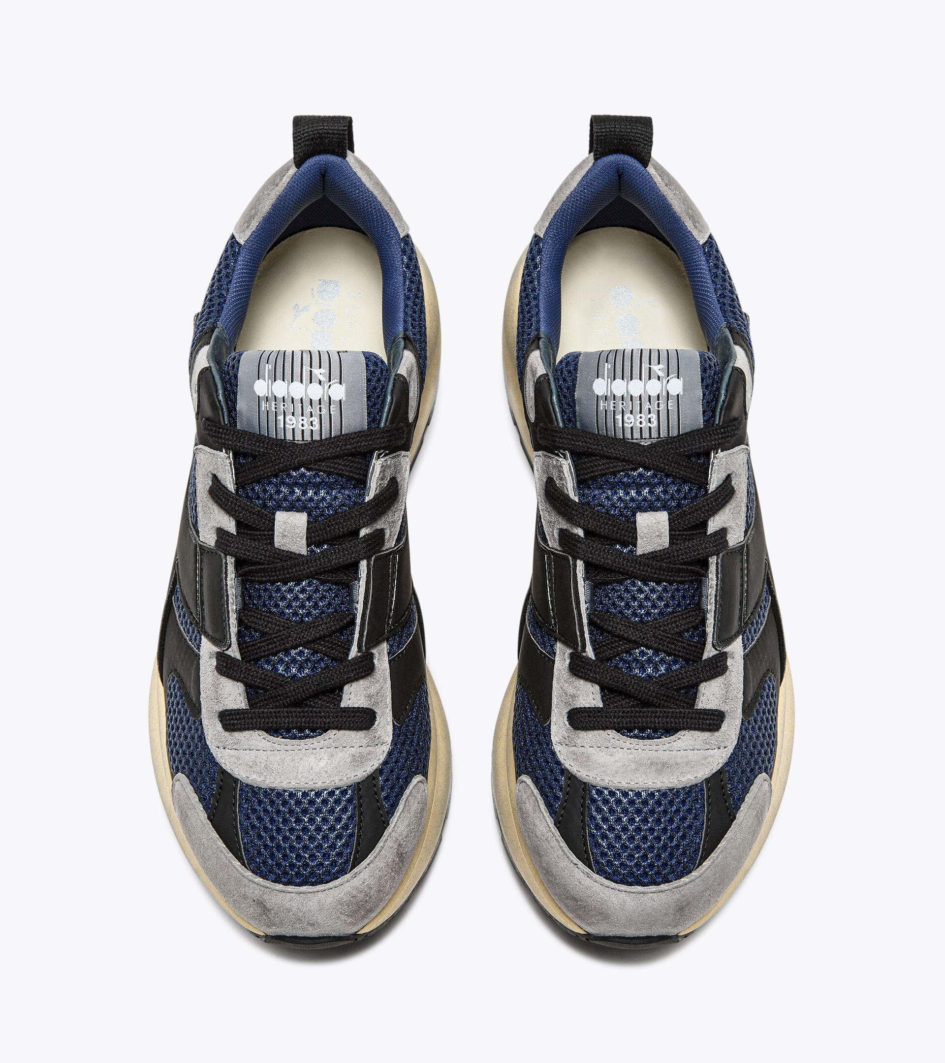 Sneaker Heritage - Donna MERCURY ELITE URBAN WN BLU POLVERE - Diadora