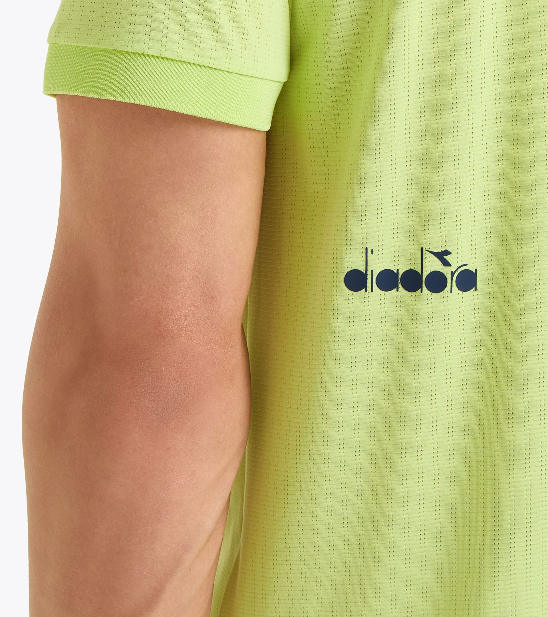 Tennis polo shirt - Competition - Men’s
 SS POLO ICON SHADOW LIME - Diadora