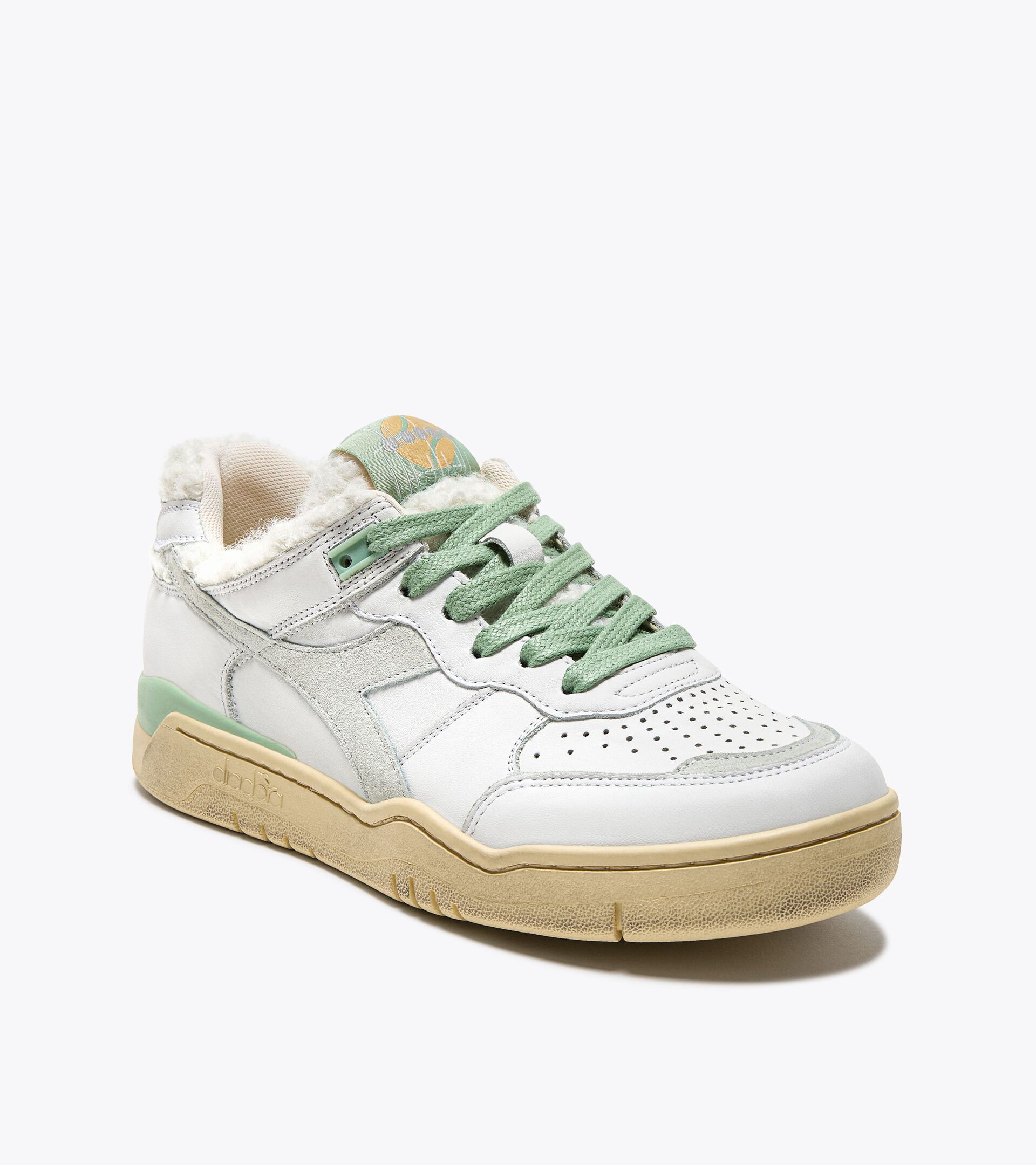 Sneaker Heritage in pelle - Donna
 B.560 CHERIE WN VERDE CAMMEO - Diadora