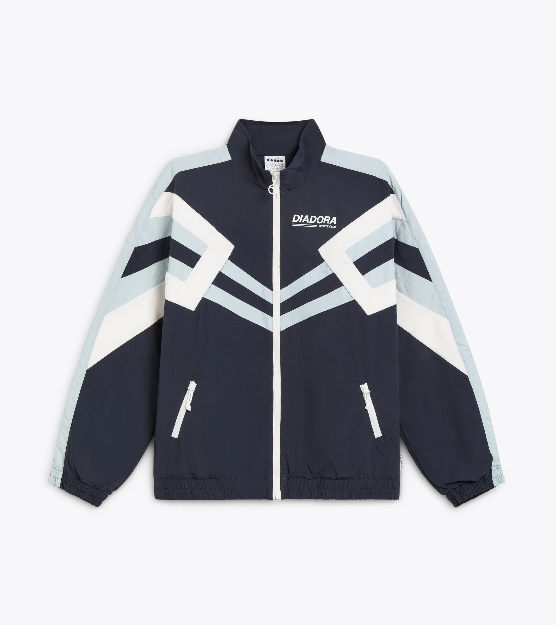 Track jacket - Made In Italy - Gender Neutral
 TRACK JACKET LEGACY BLUE DENIM - Diadora