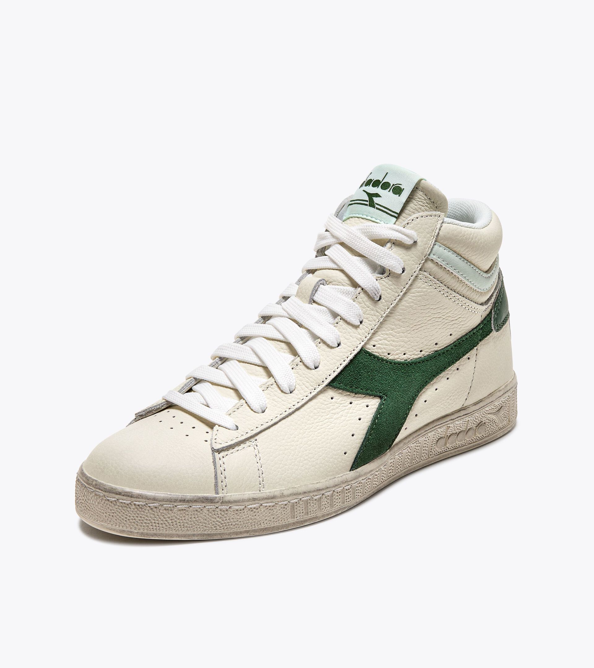 Chaussures de sportswear - Gender neutral GAME L HIGH WAXED SUEDE POP VERT EMBRUN - Diadora