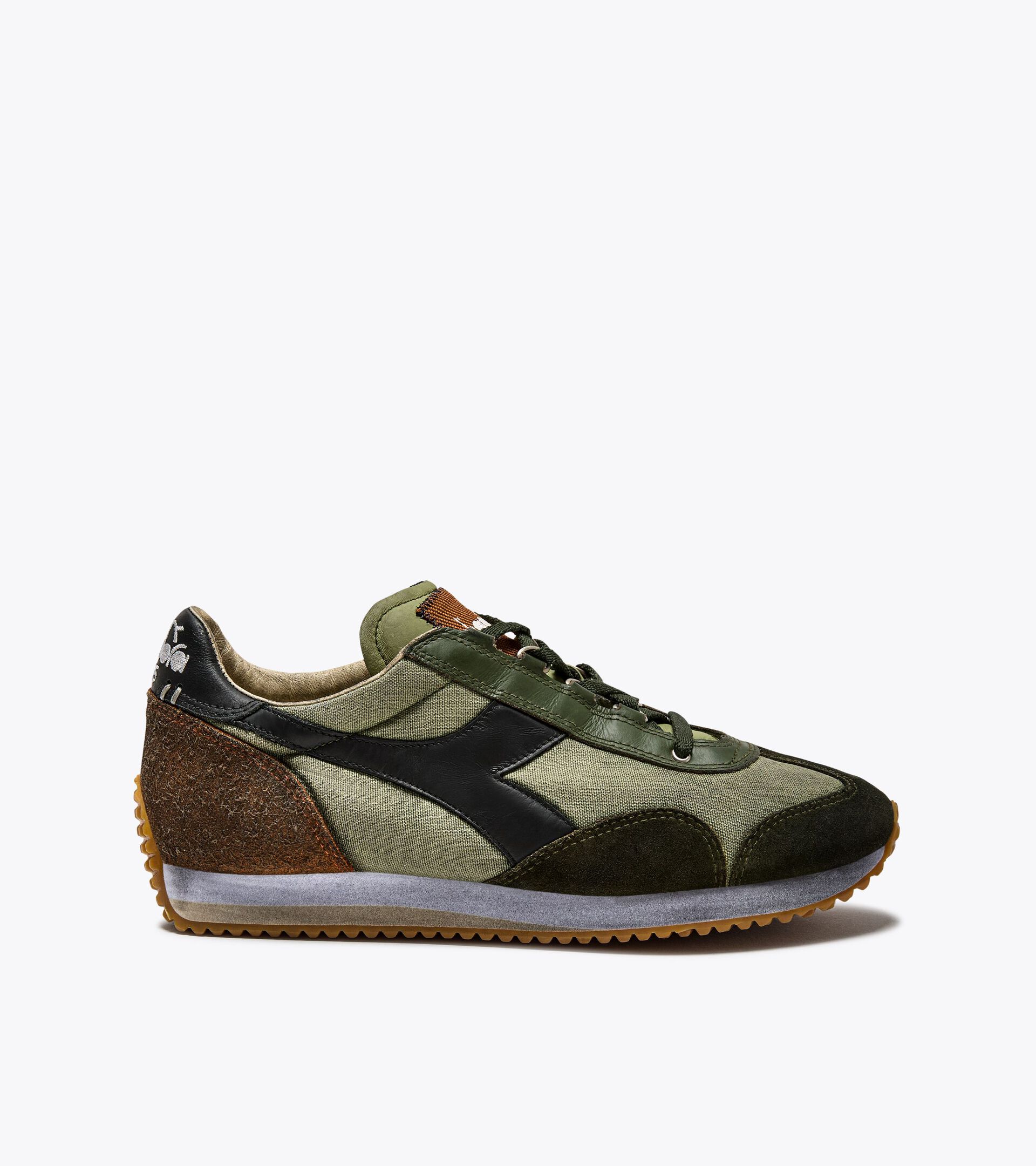 Heritage leather sneaker - Gender Neutral EQUIPE DIRTY SW EVO SAGE GREEN - Diadora