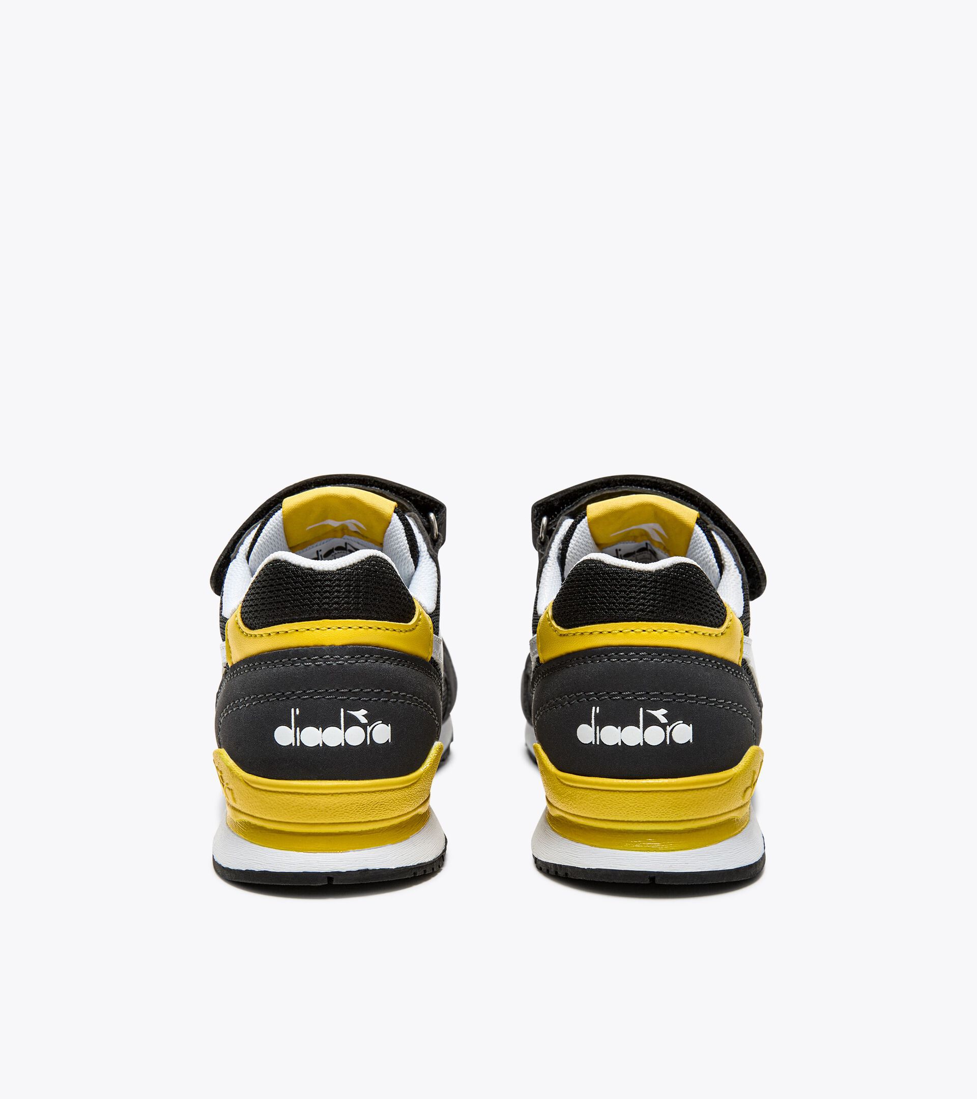 Sports shoes - Kids - 4 to 8 years old N.92 PS BLACK/CITRON - Diadora