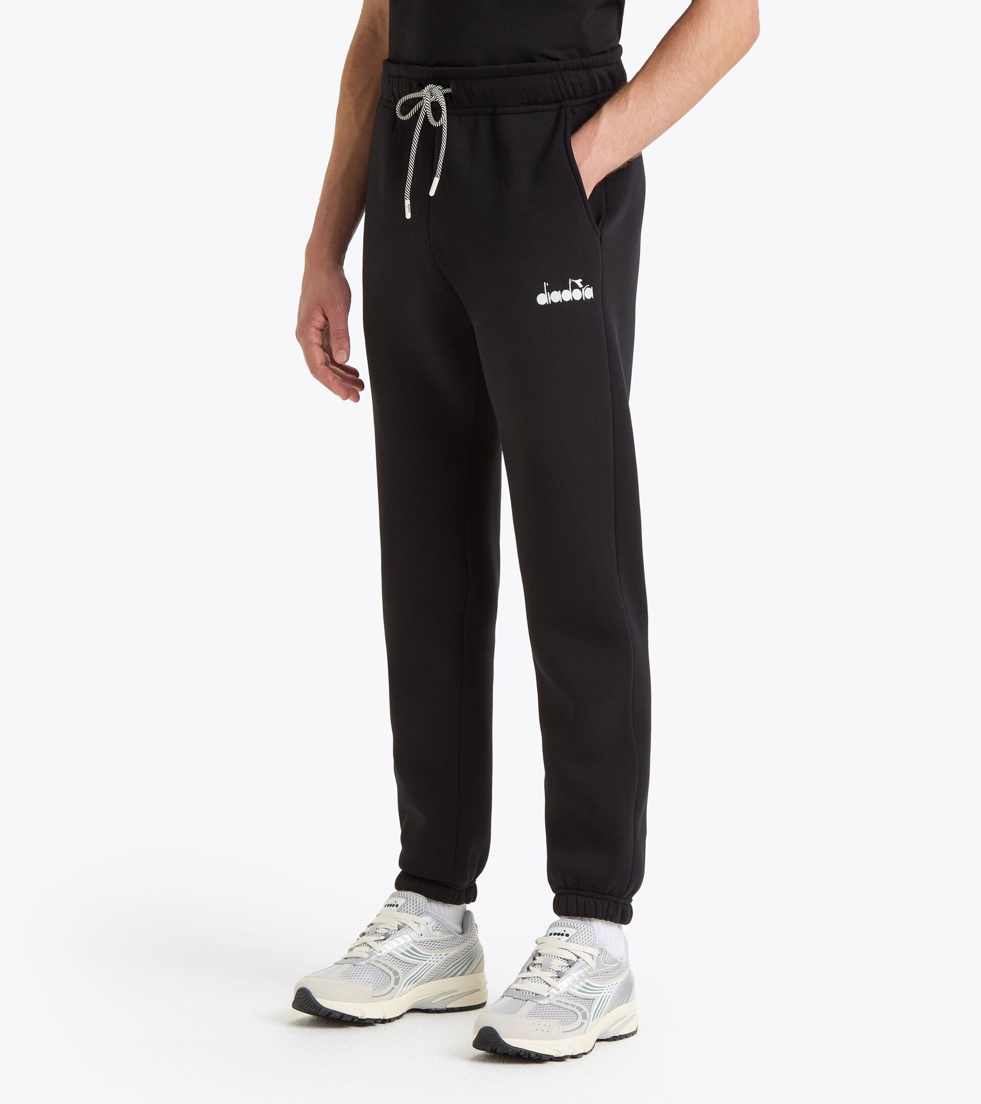 Sweatpants - Gender Neutral PANTS ROUTE BLACK - Diadora