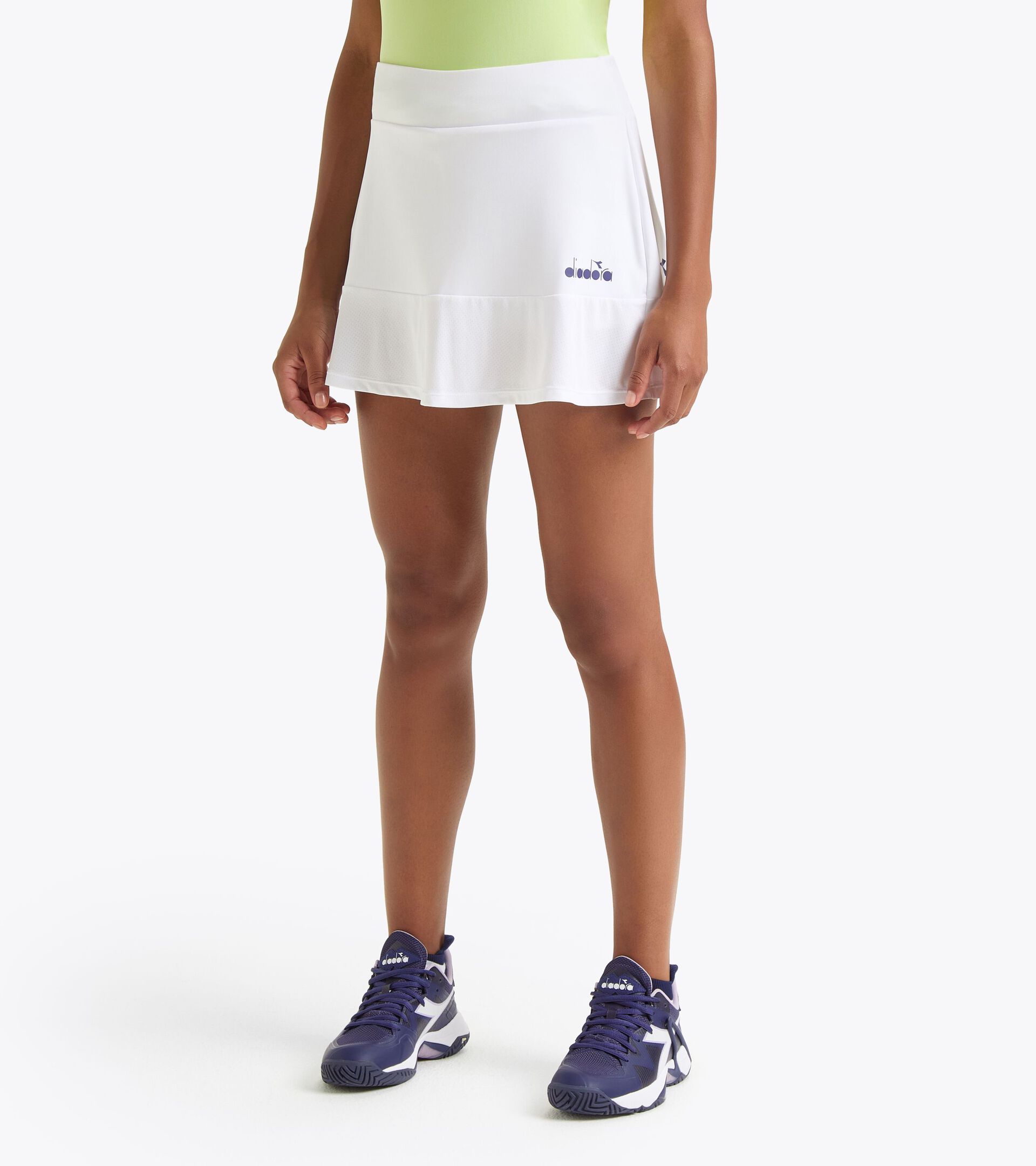 Falda de tenis - Mujer L. SKIRT CORE BLANCO VIVO - Diadora