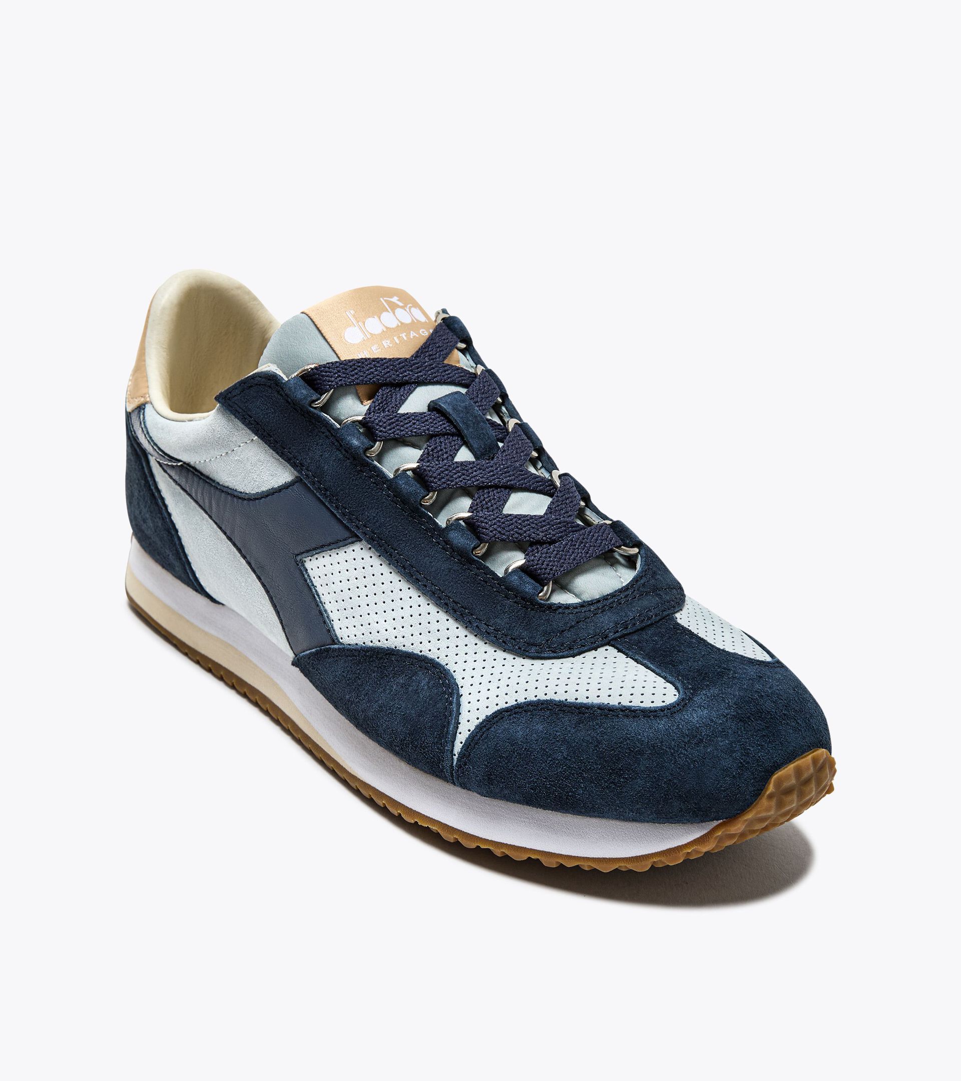 Sneaker Heritage in pelle - Gender Neutral EQUIPE SUEDE SW GRIGIO GRATTACIELO - Diadora