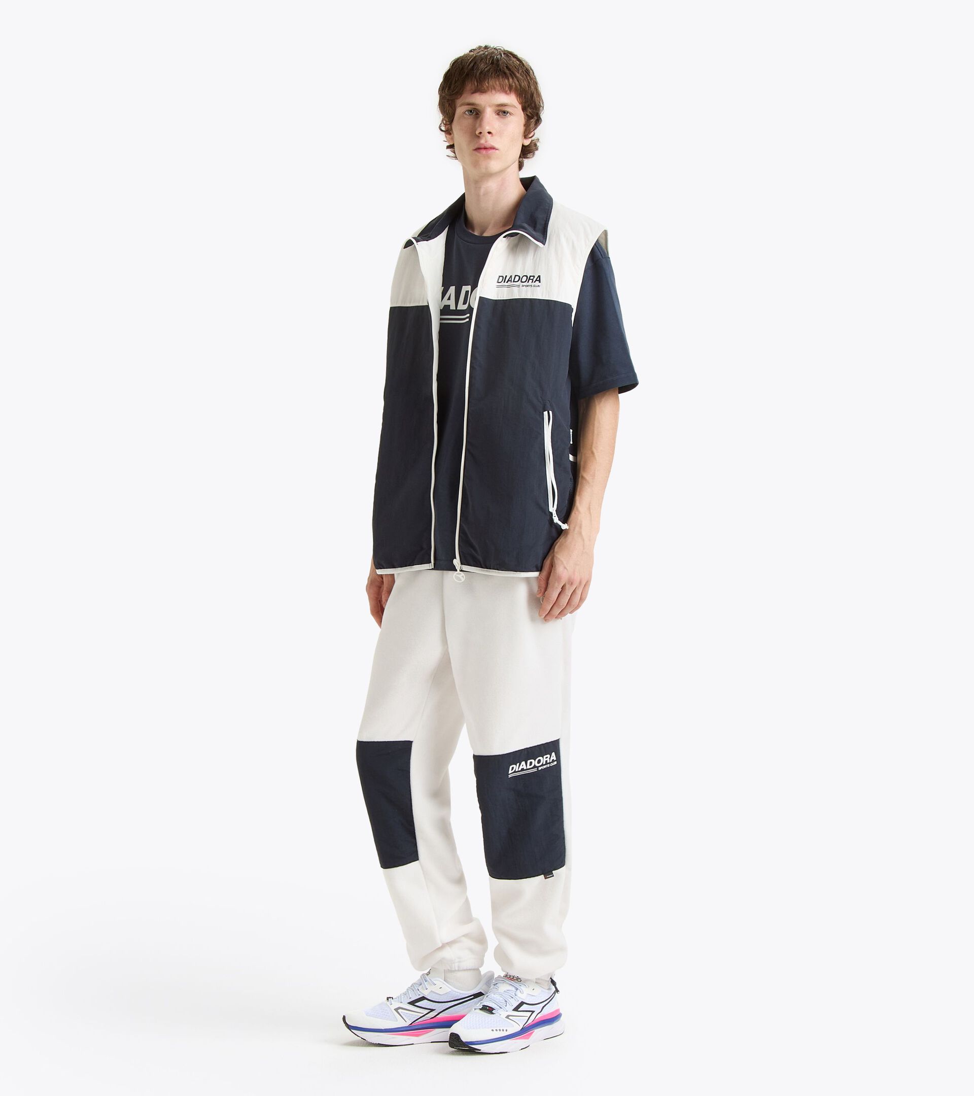 Legacy sporty pants - Made in Italy - Gender Neutral
 PANTS SHERPA LEGACY WHITE ALYSSUM - Diadora