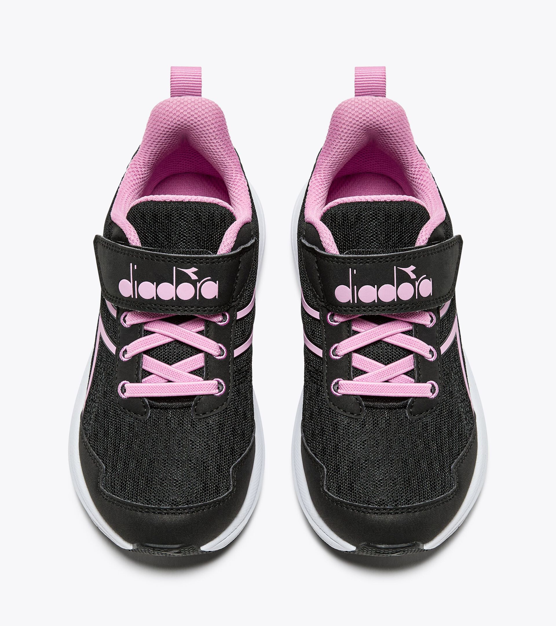 Chaussures de running - Double fermeture - Enfants et ados SNIPE 2 JR BLACK/LILAC CHIFFON - Diadora