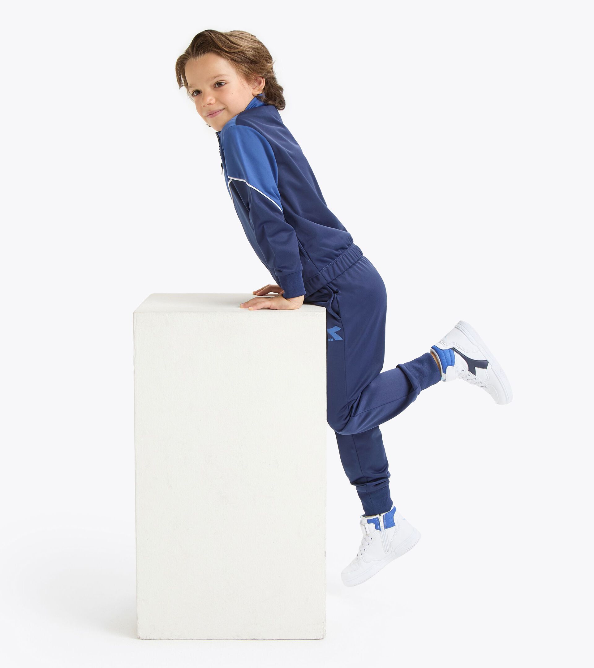 Chándal - Niño/Adolescente
 JB. TRACKSUIT FZ LOGO AZUL DELFT - Diadora