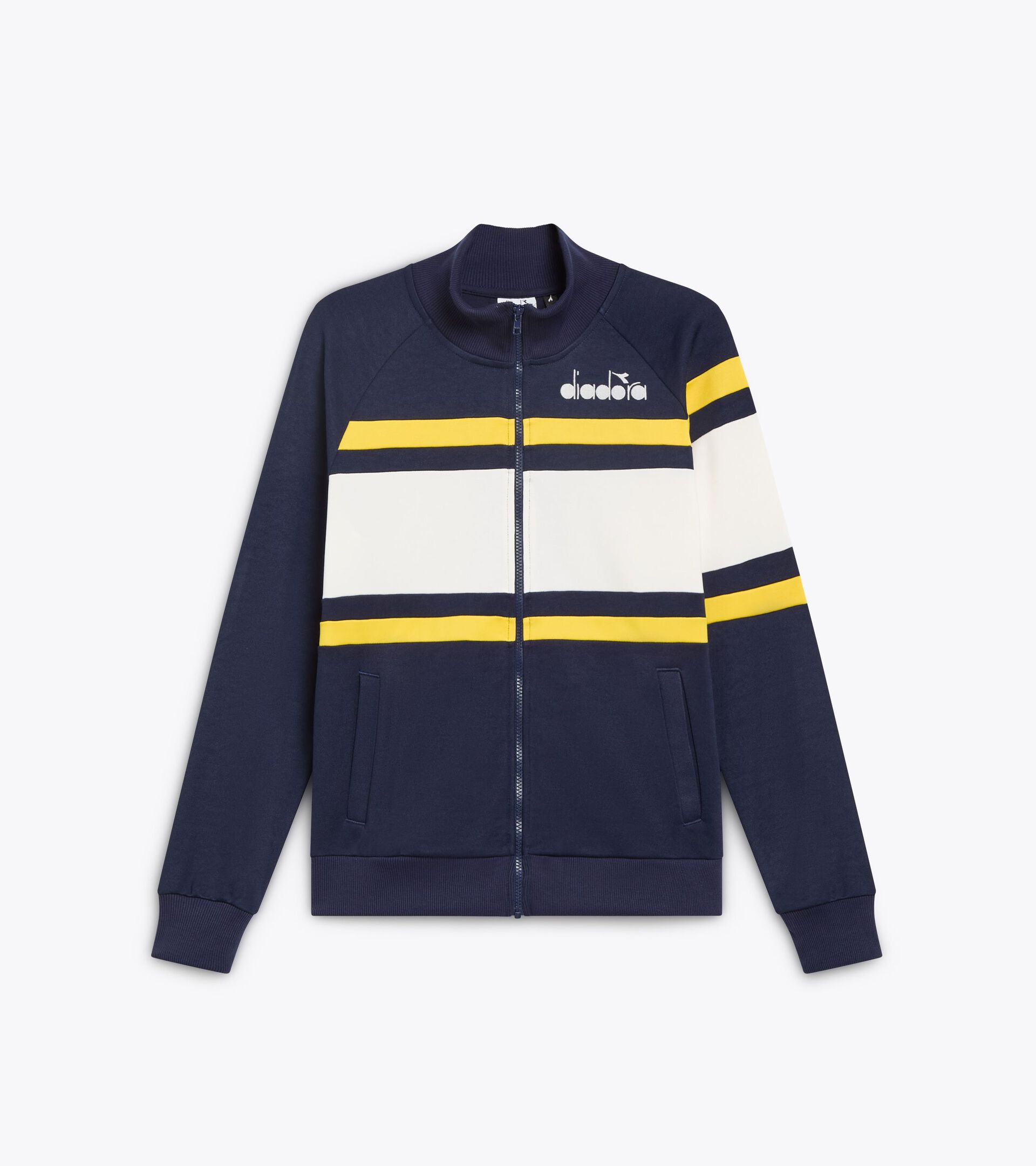 Veste de sport coupe classique - Genre neutre JACKET 80S BLEU NUITS - Diadora