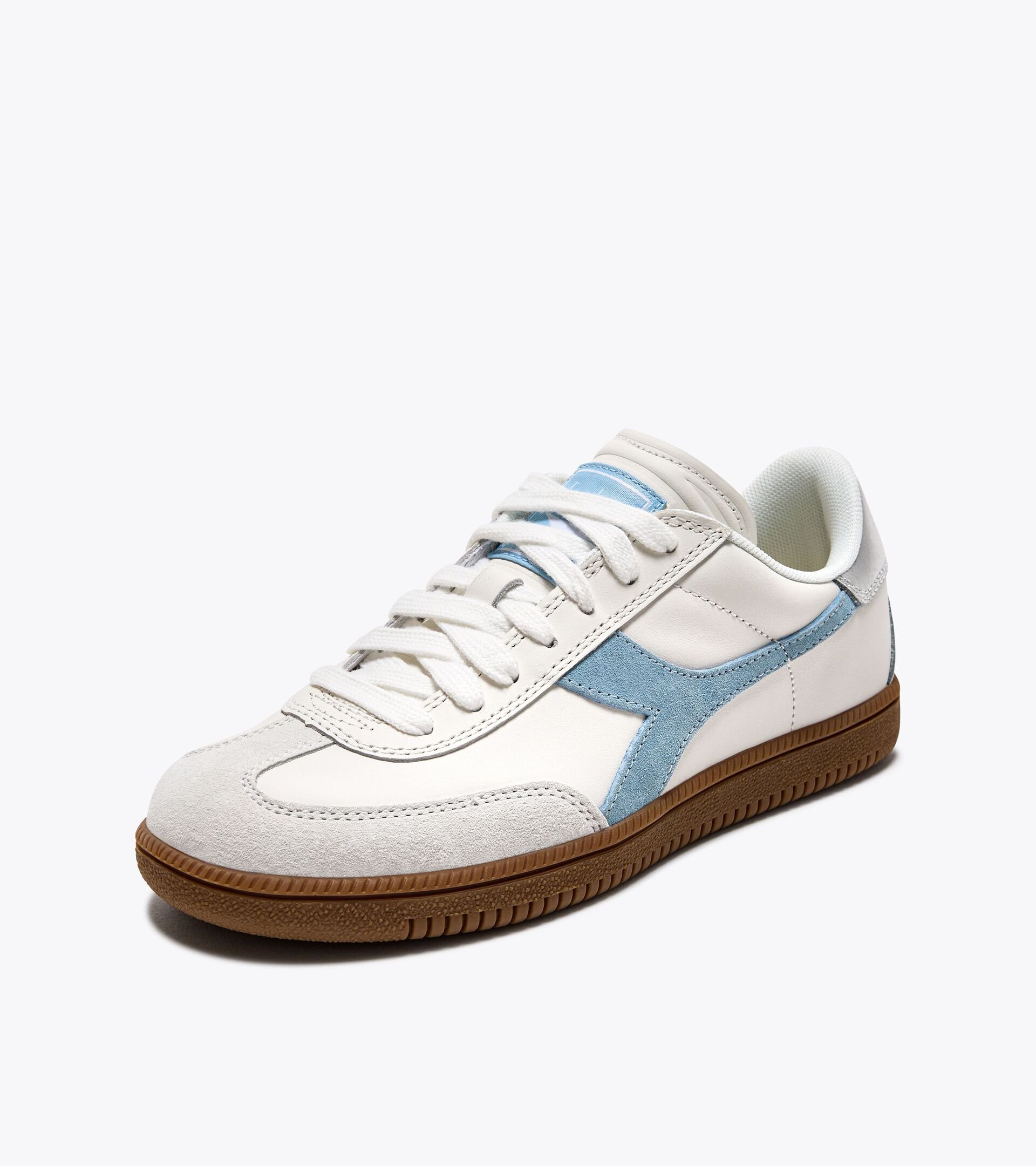 Zapatilla de piel - Gender neutral TRAINER METAL BLANCO/AZUL (C7425) - Diadora