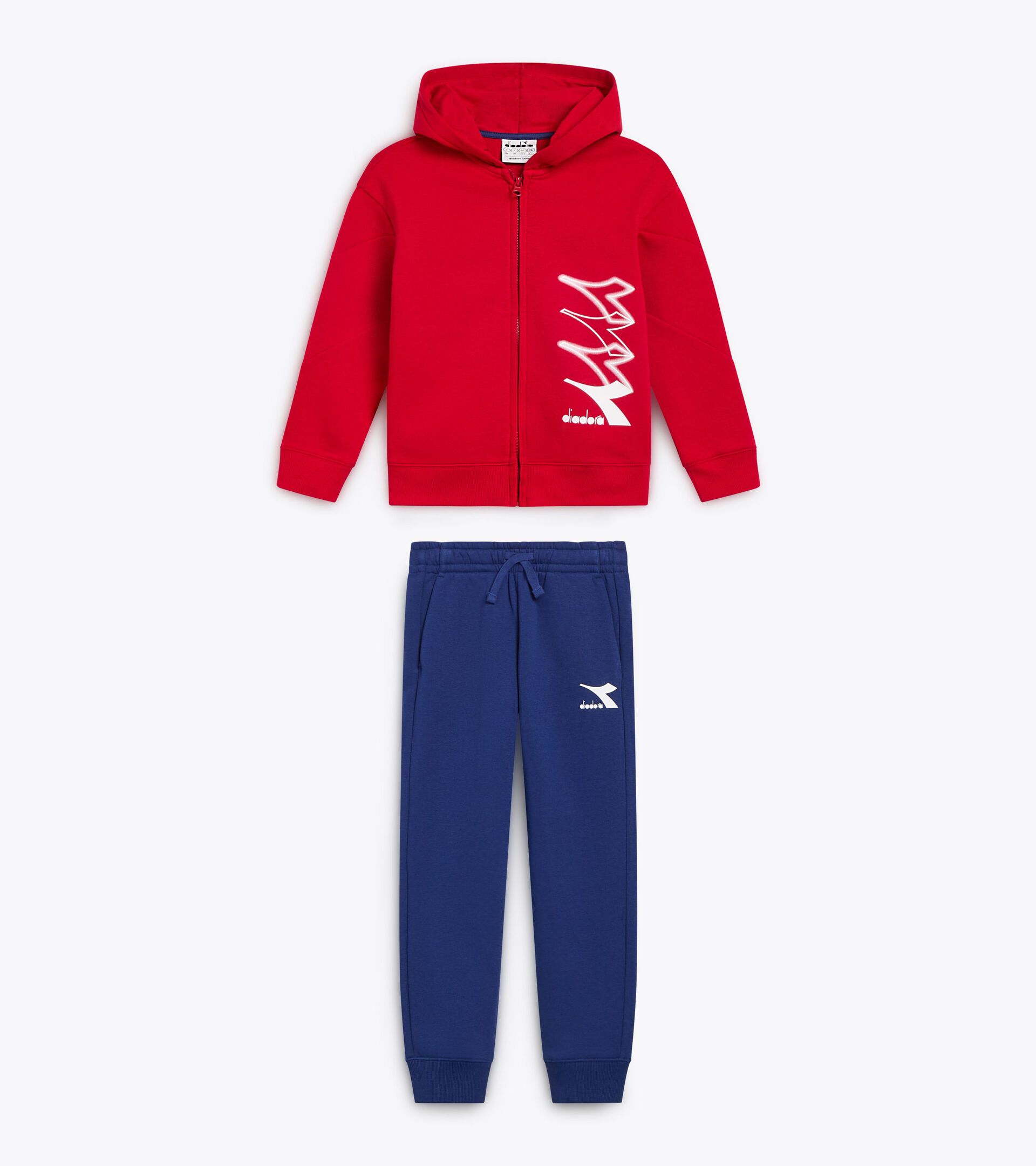 Chándal - Niño/Adolescente
 JB. TRACKSUIT HD FZ LOGO ROJO SALSA - Diadora