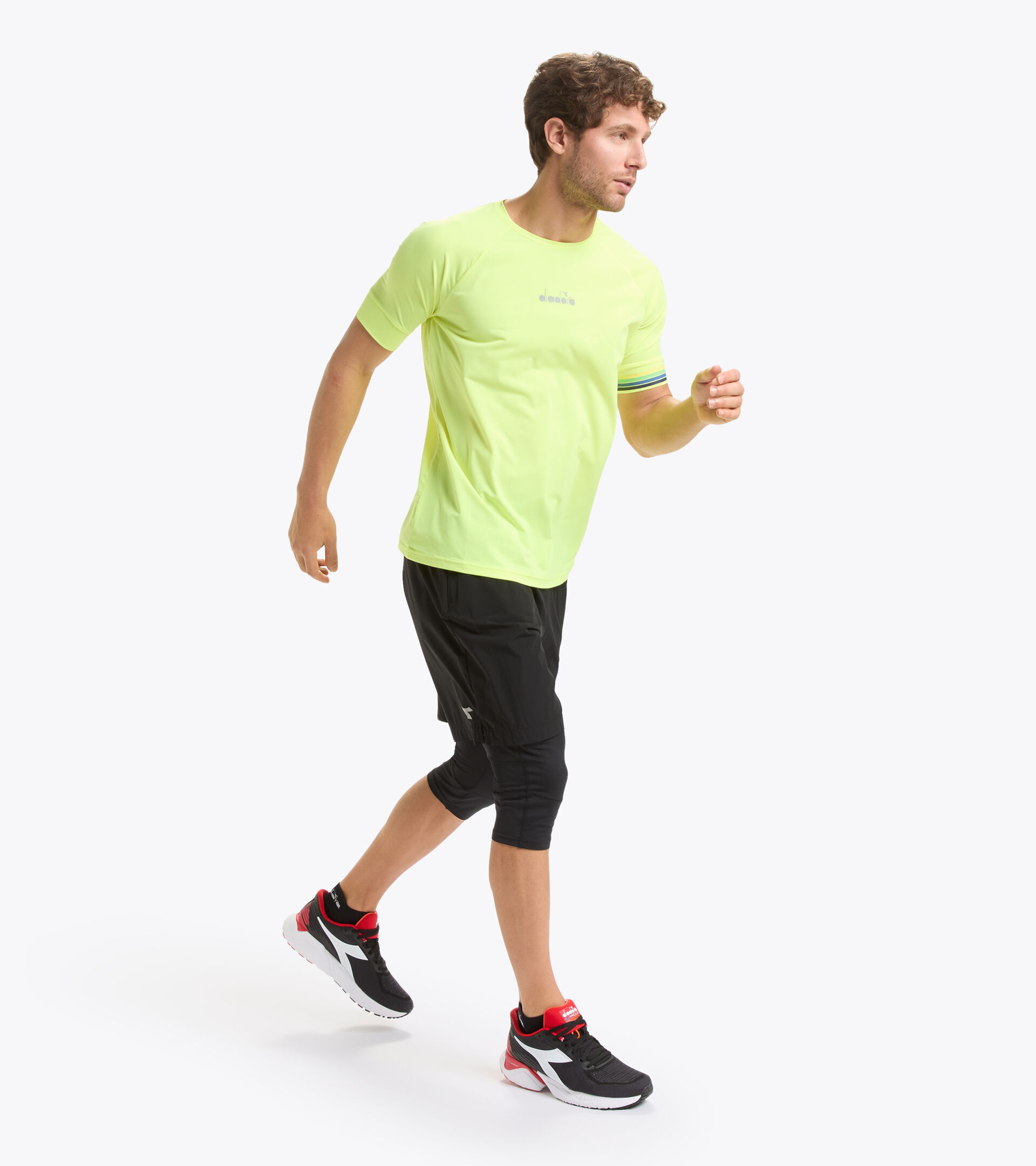 Store - POWER Leggings shorts GR running Men with set ONE Online SHORTS - detachable BE Diadora