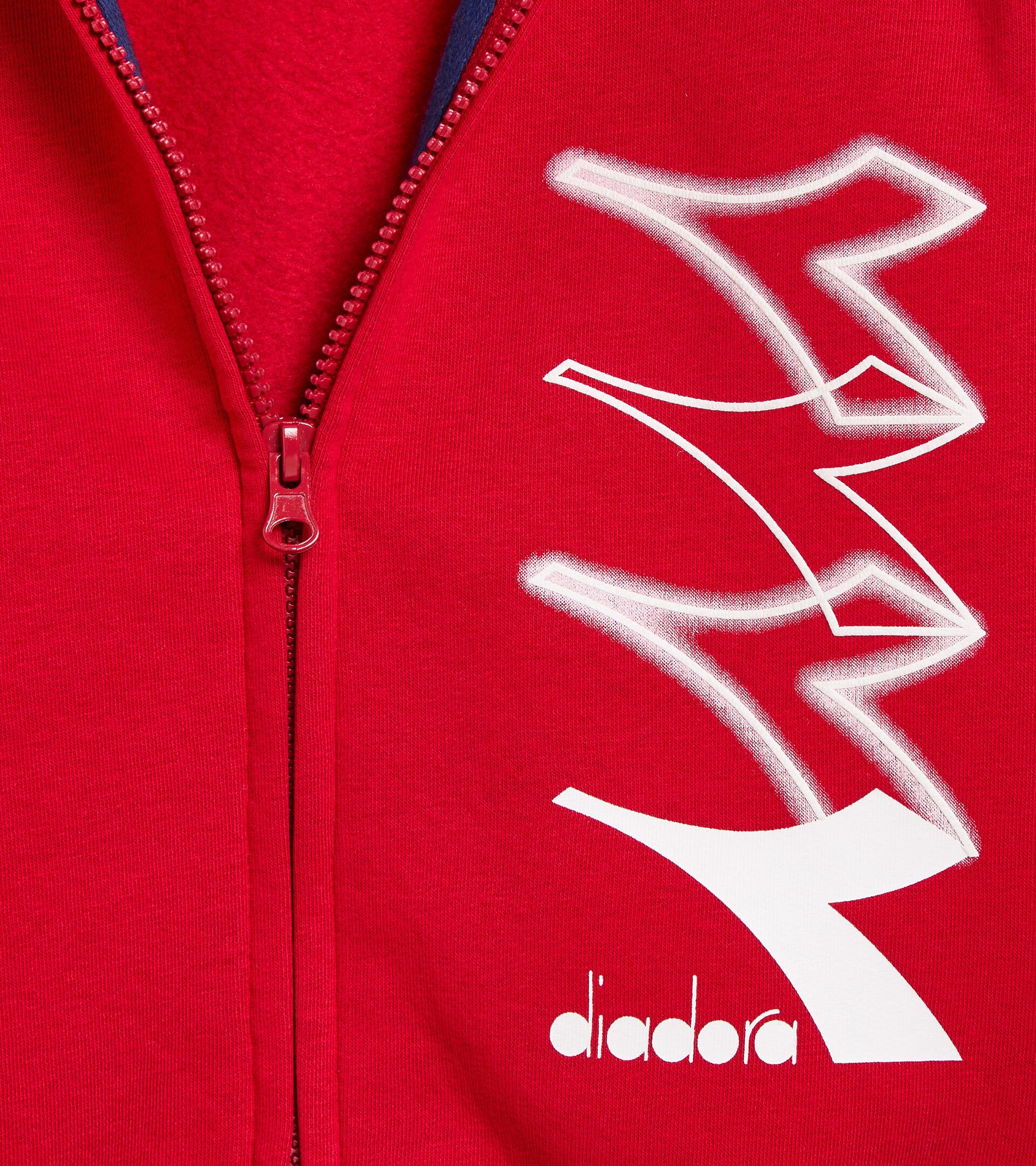 Chándal - Niño/Adolescente
 JB. TRACKSUIT HD FZ LOGO ROJO SALSA - Diadora