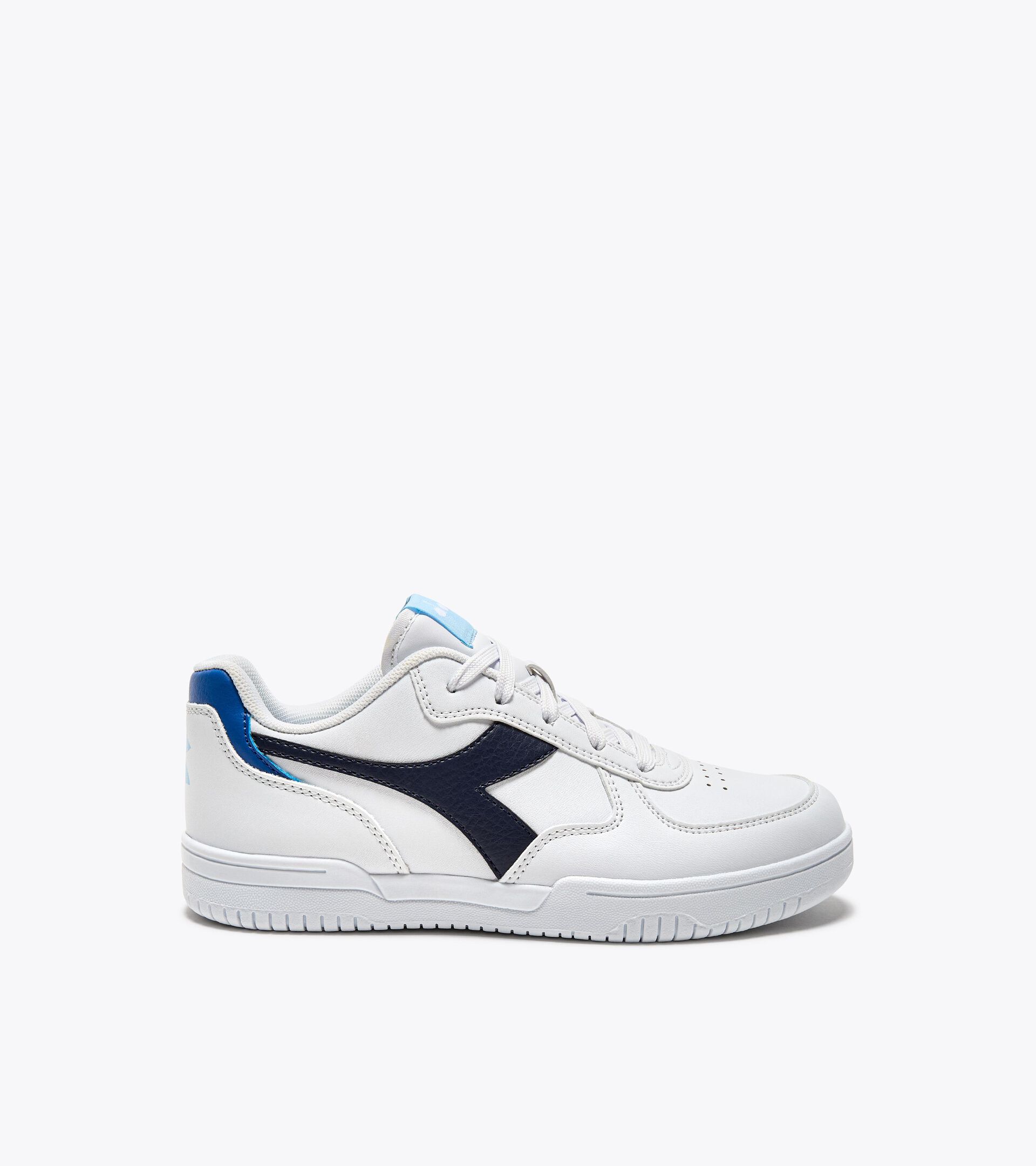 Chaussures de sport - Jeunes 8-16 ans RAPTOR LOW GS BLANC/BLAU ECOLE NAVALE - Diadora