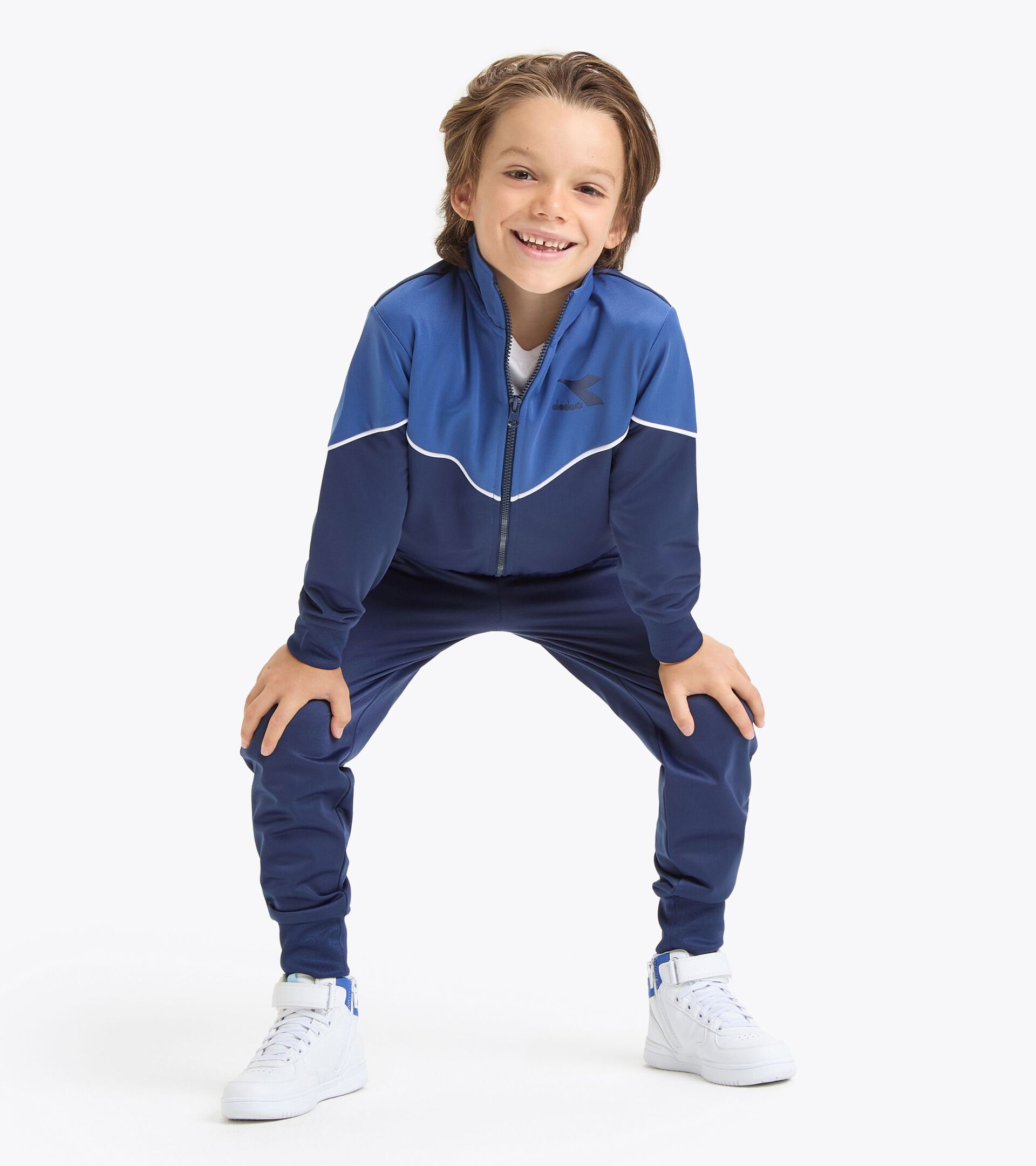 Chándal - Niño/Adolescente
 JB. TRACKSUIT FZ LOGO AZUL DELFT - Diadora