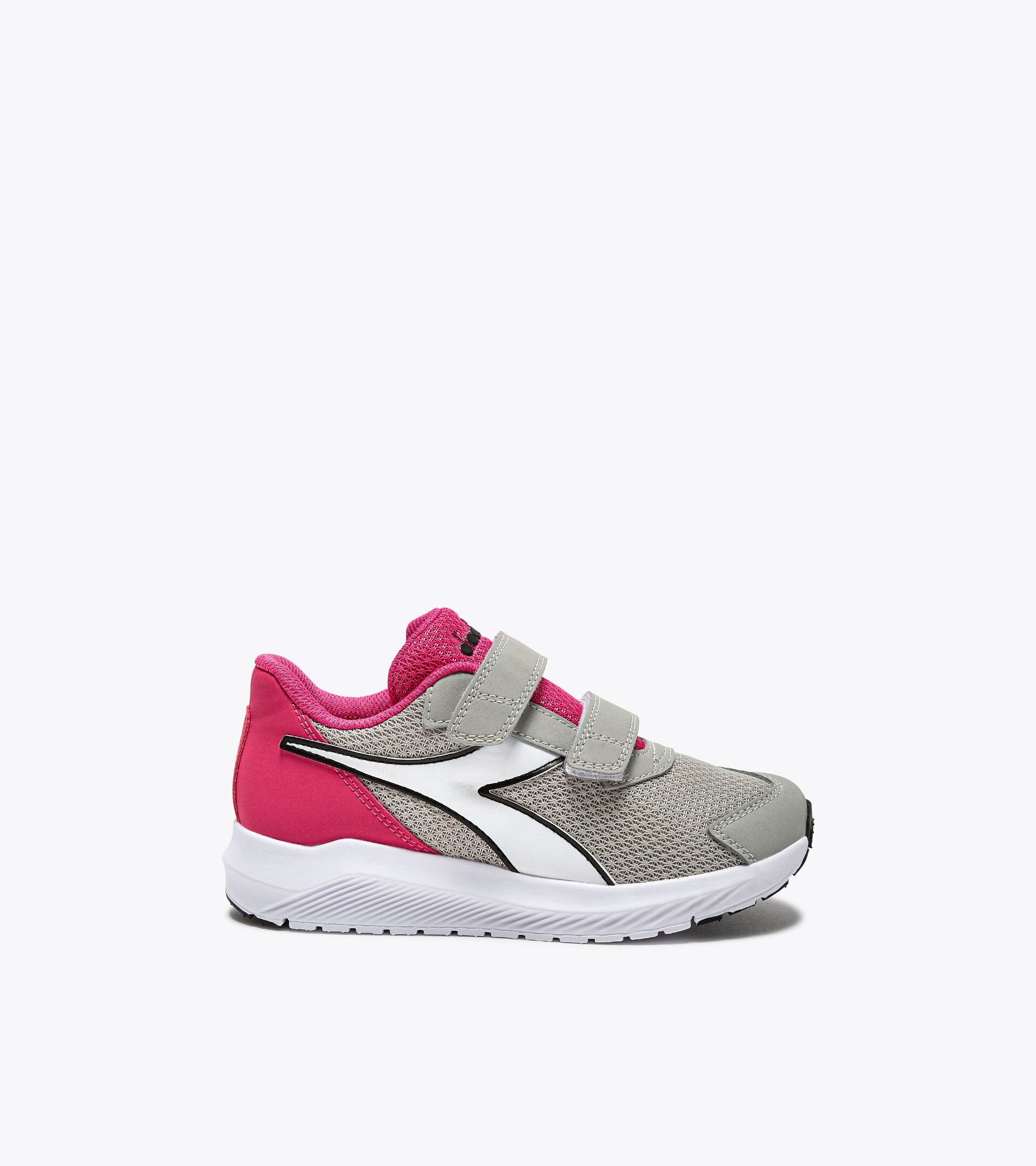 Scarpa da running junior - Unisex FALCON 4 JR V ARGENTO DD/BIANCO - Diadora