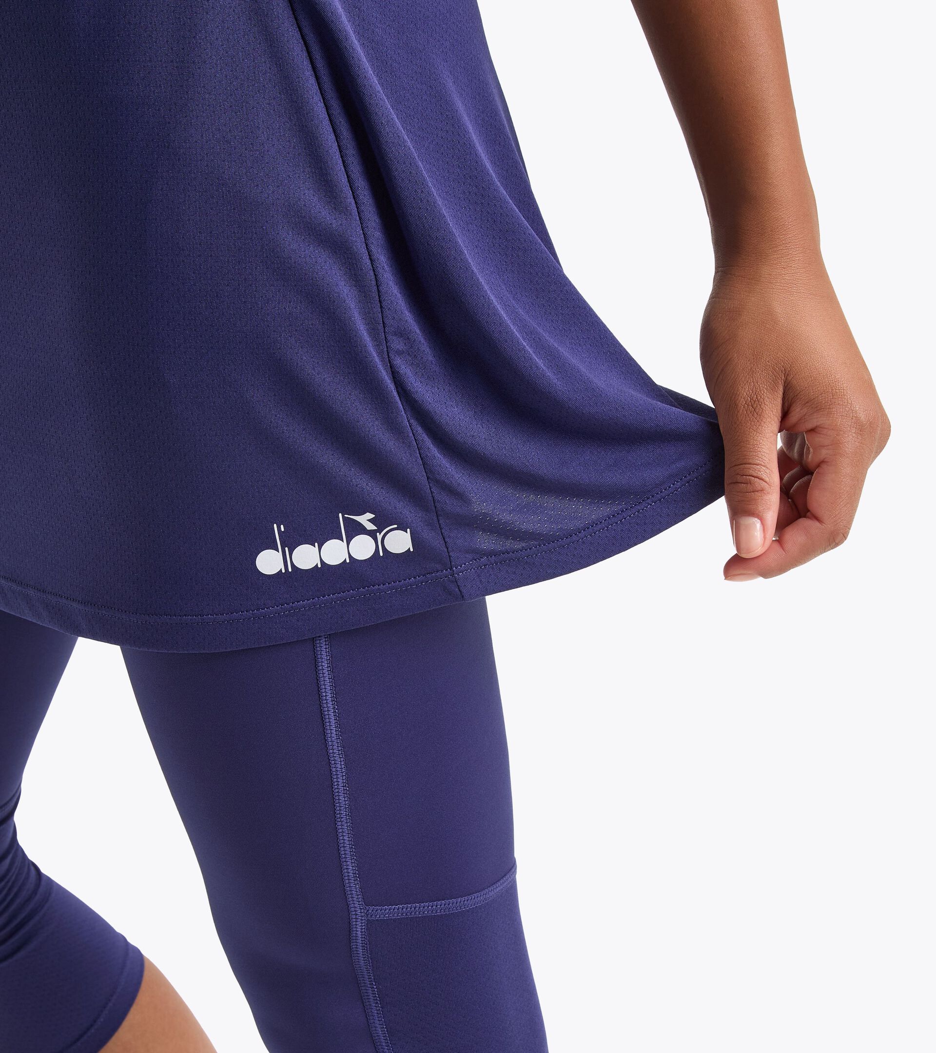 Tennis skirt with integrated 3/4-length leggings - Women’s
 L. POWER SKIRT BLUE NEW YORK - Diadora