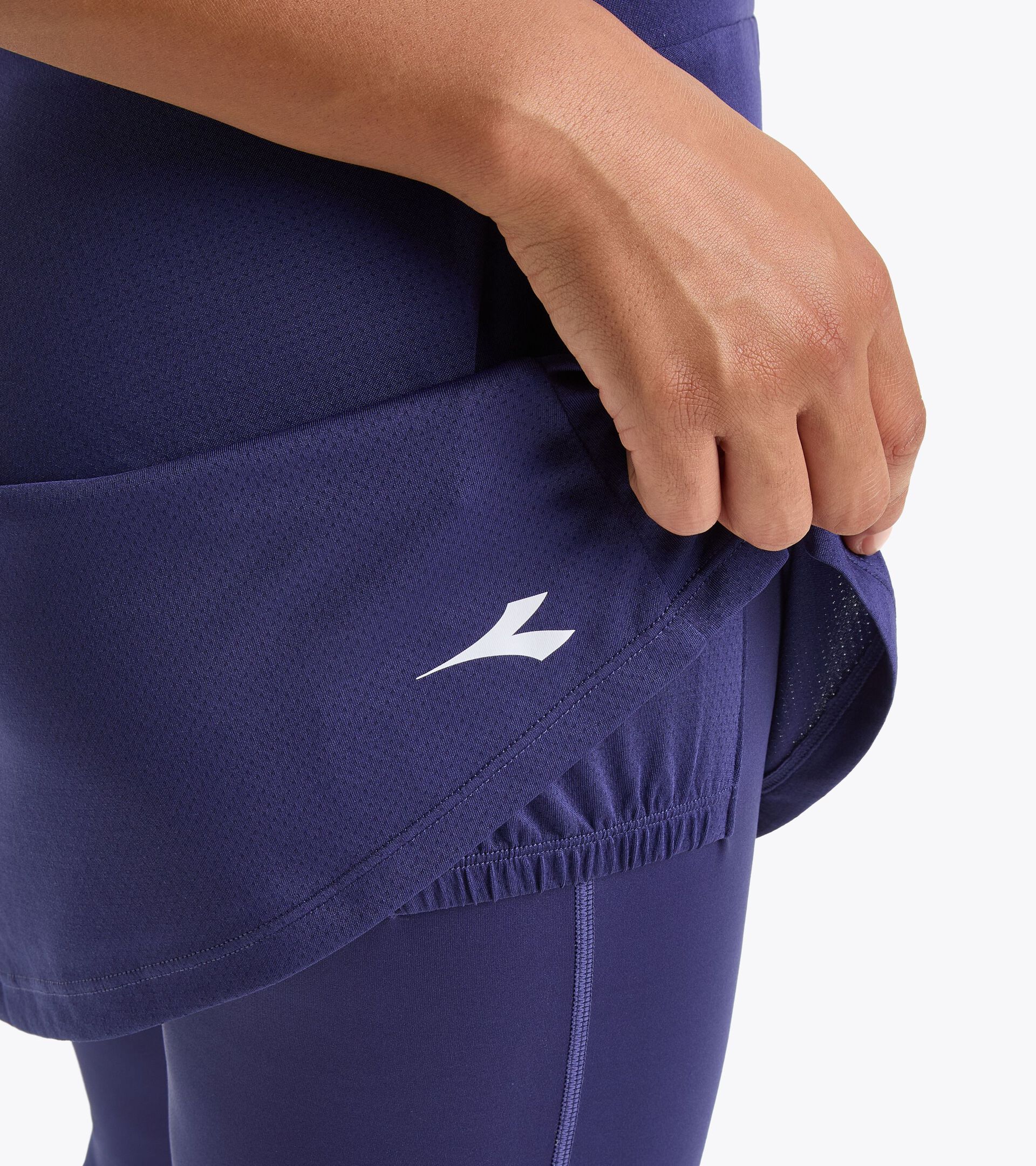 Jupe de tennis avec leggings 3 / 4 - Femme L. POWER SKIRT ASTRAL AURA BLEU - Diadora