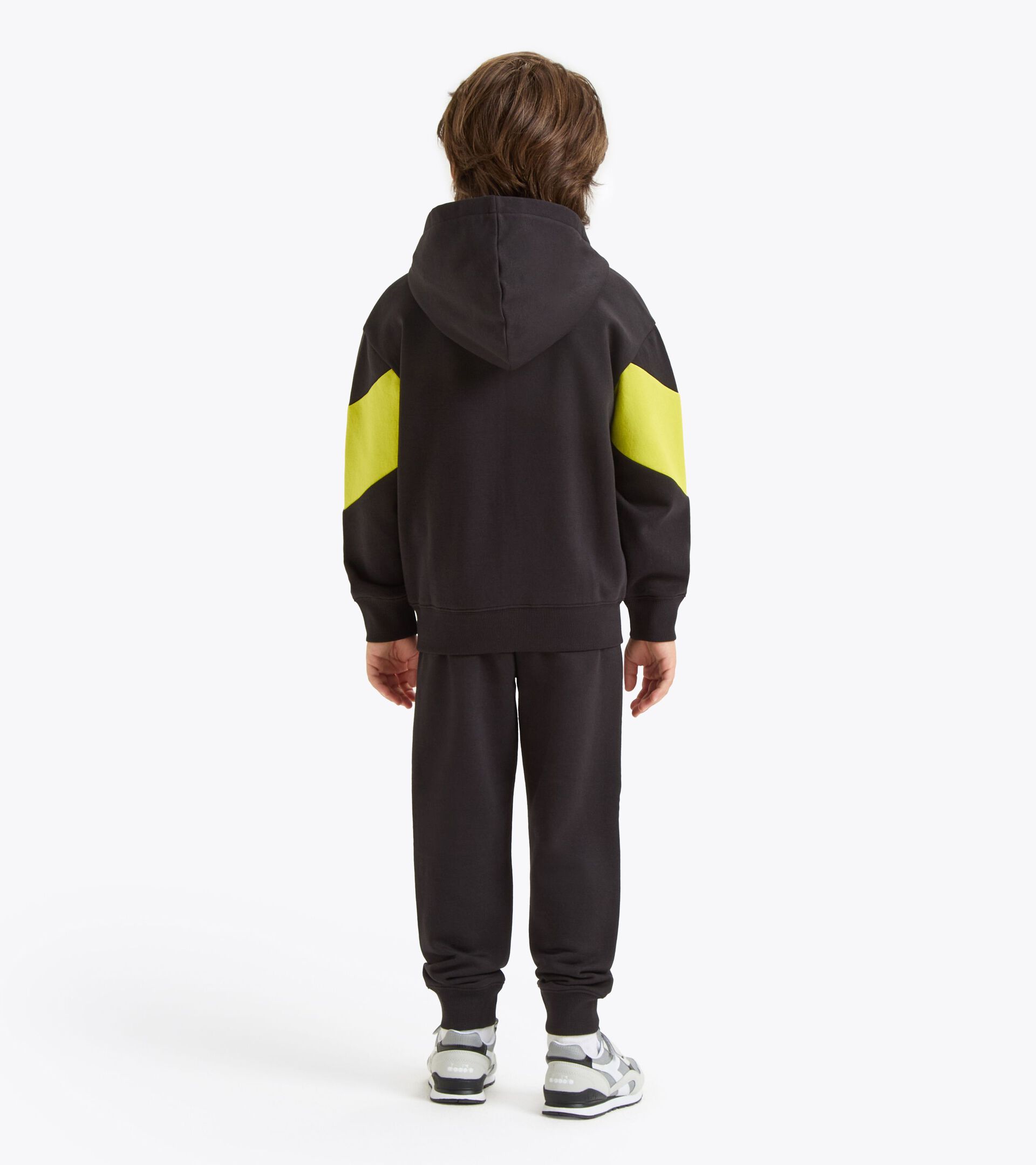 Chándal - Niño/Adolescente
 JB. TRACKSUIT HD FZ LOGO NEGRO - Diadora