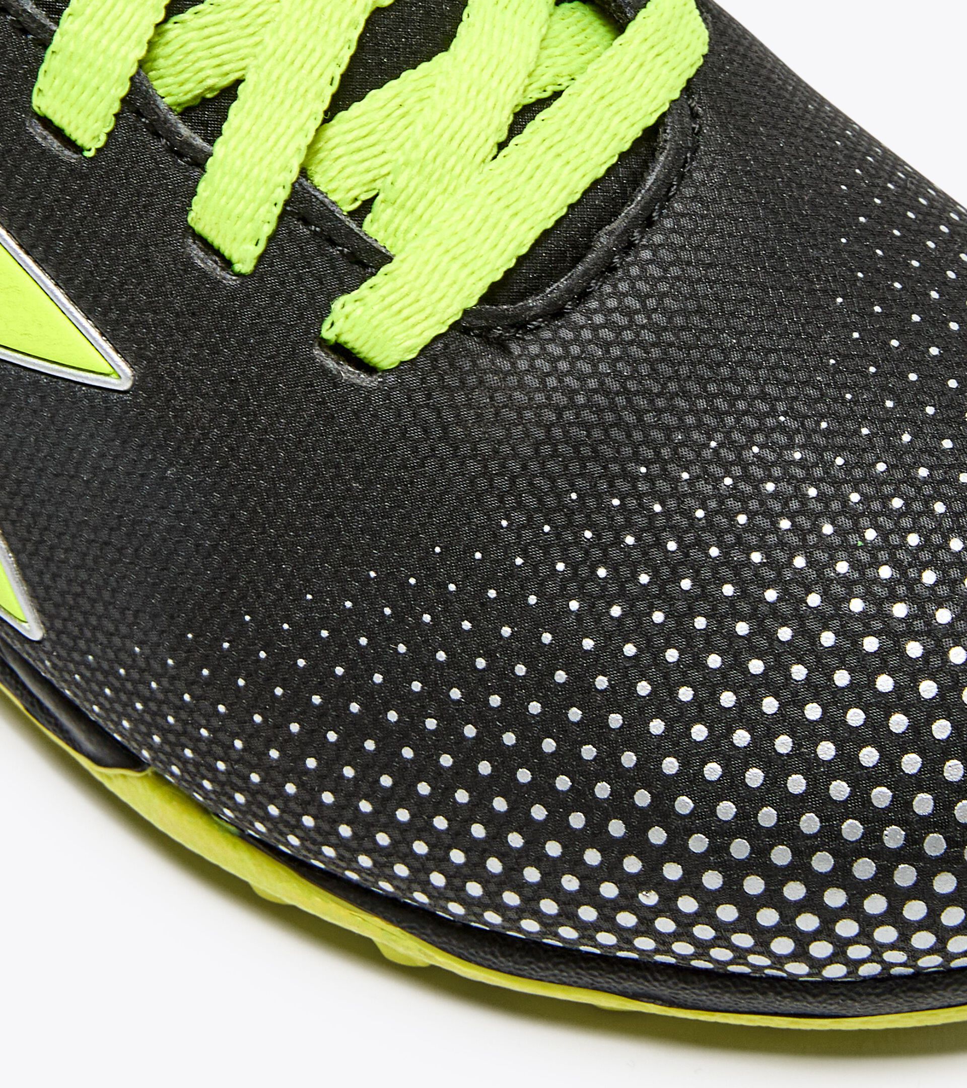 Fußballschuh für synthetische Böden - Junior PICHICHI 7 TF JR NERO/GIALLO FL DD/ARGENTO DD - Diadora