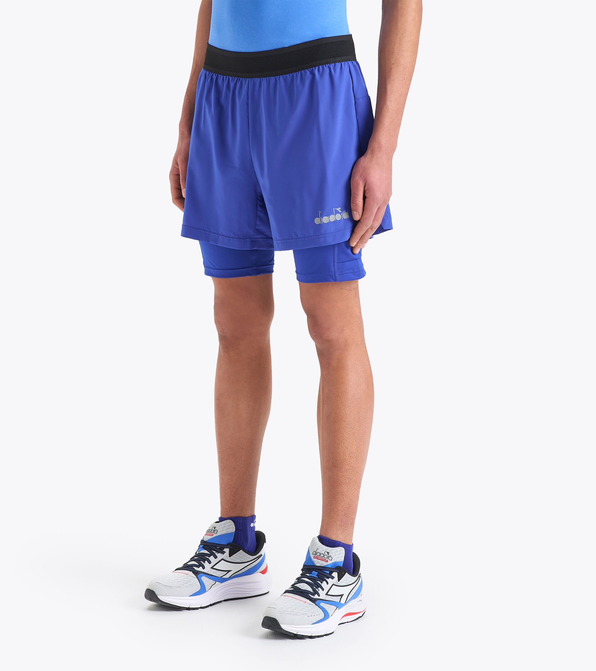 DOUBLE LAYER BERMUDA BE ONE Running shorts - Men - Diadora Online Store CA