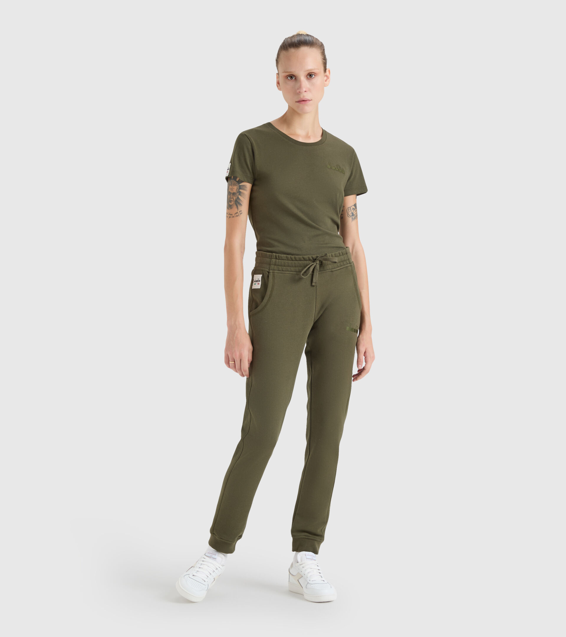L. JOGGER PANT MII Pantalón deportivo de algodón - Mujer - Tienda en línea  Diadora MX