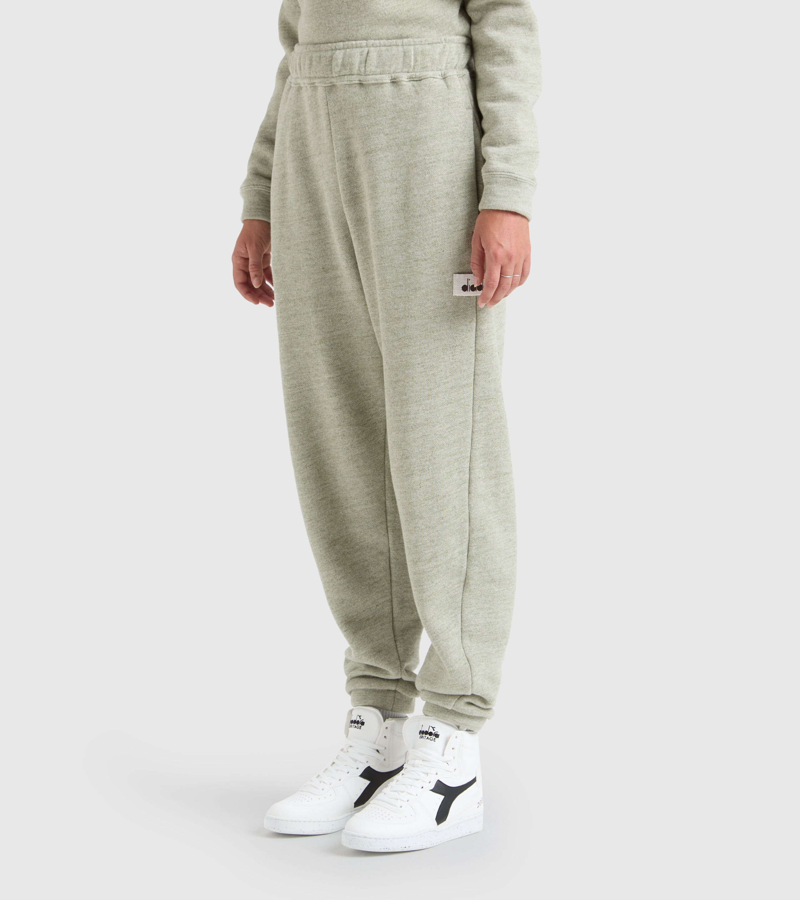 Heavy Edition Pants Regular Khaki Melange | SHAPING NEW TOMORROW