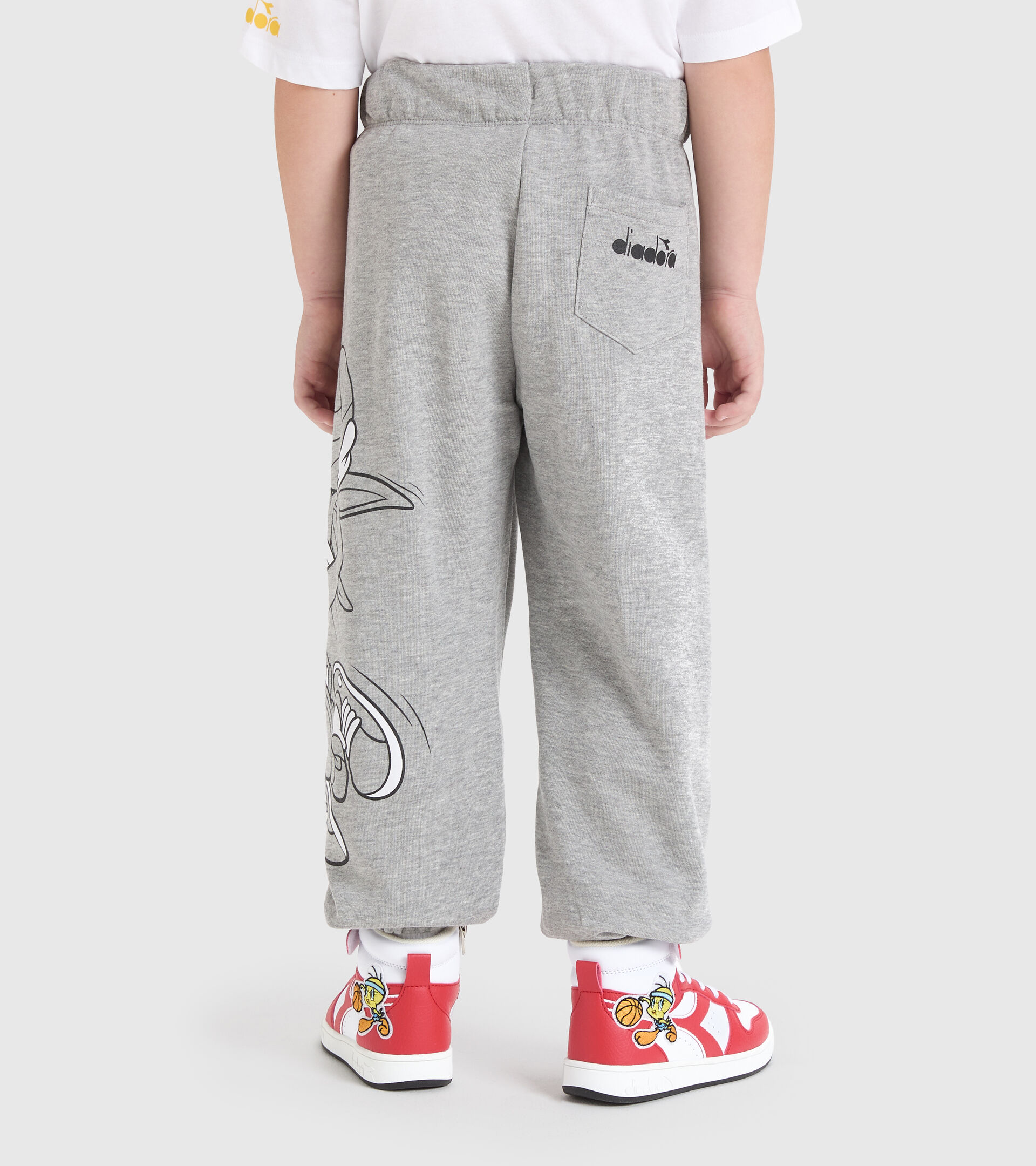  PANT WB Cotton terrycloth joggers - Kids - Diadora Online Store PL