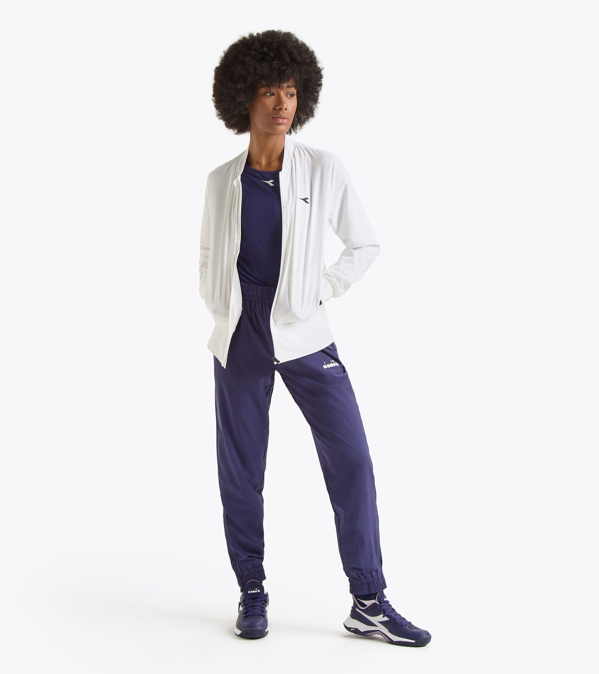 Veste de sport - Tennis - Femme
 L. FZ JACKET ICON BLANC VIF - Diadora