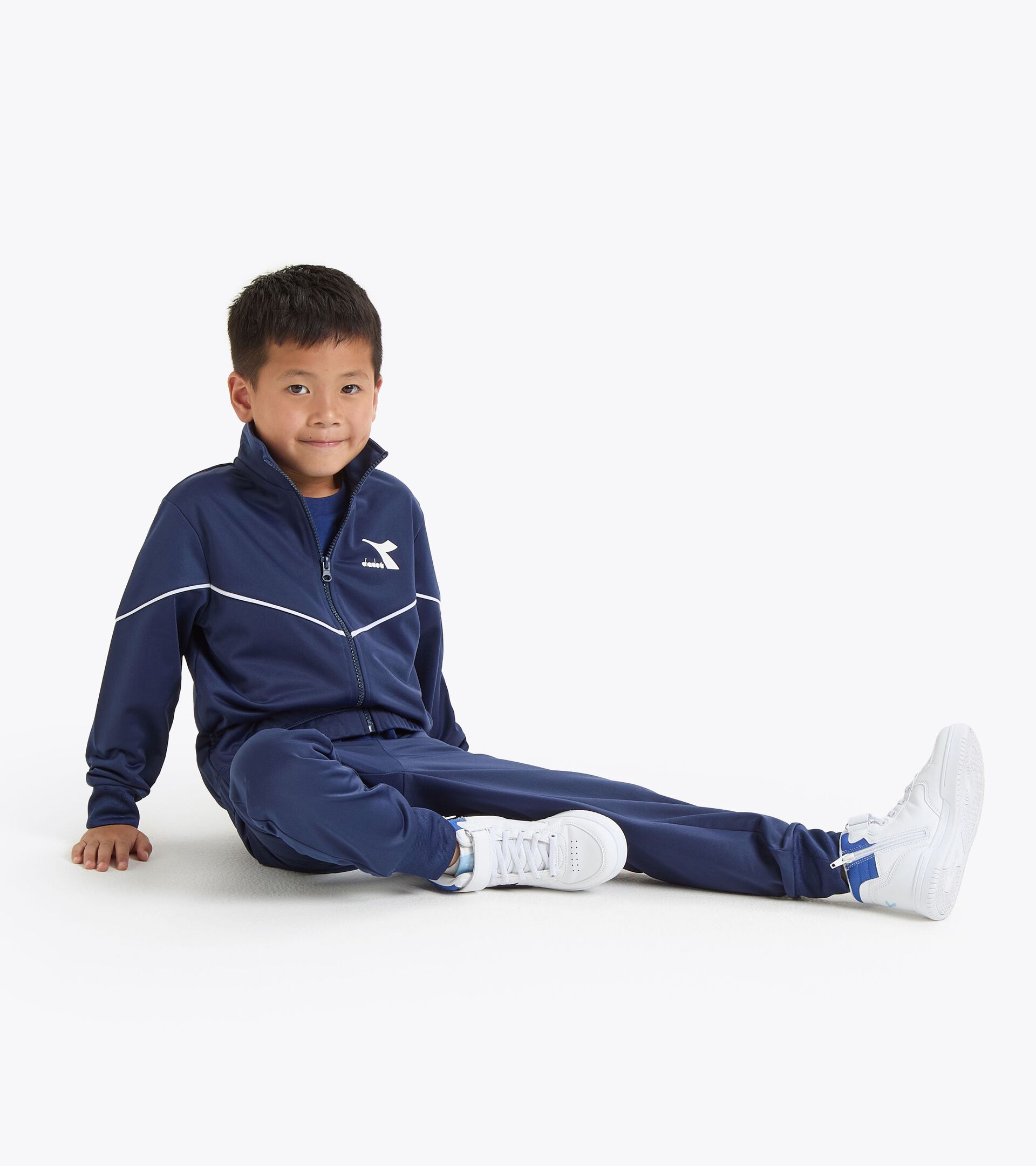 Trainingsanzug - Jungen
 JB. TRACKSUIT FZ LOGO GUTBLAU - Diadora