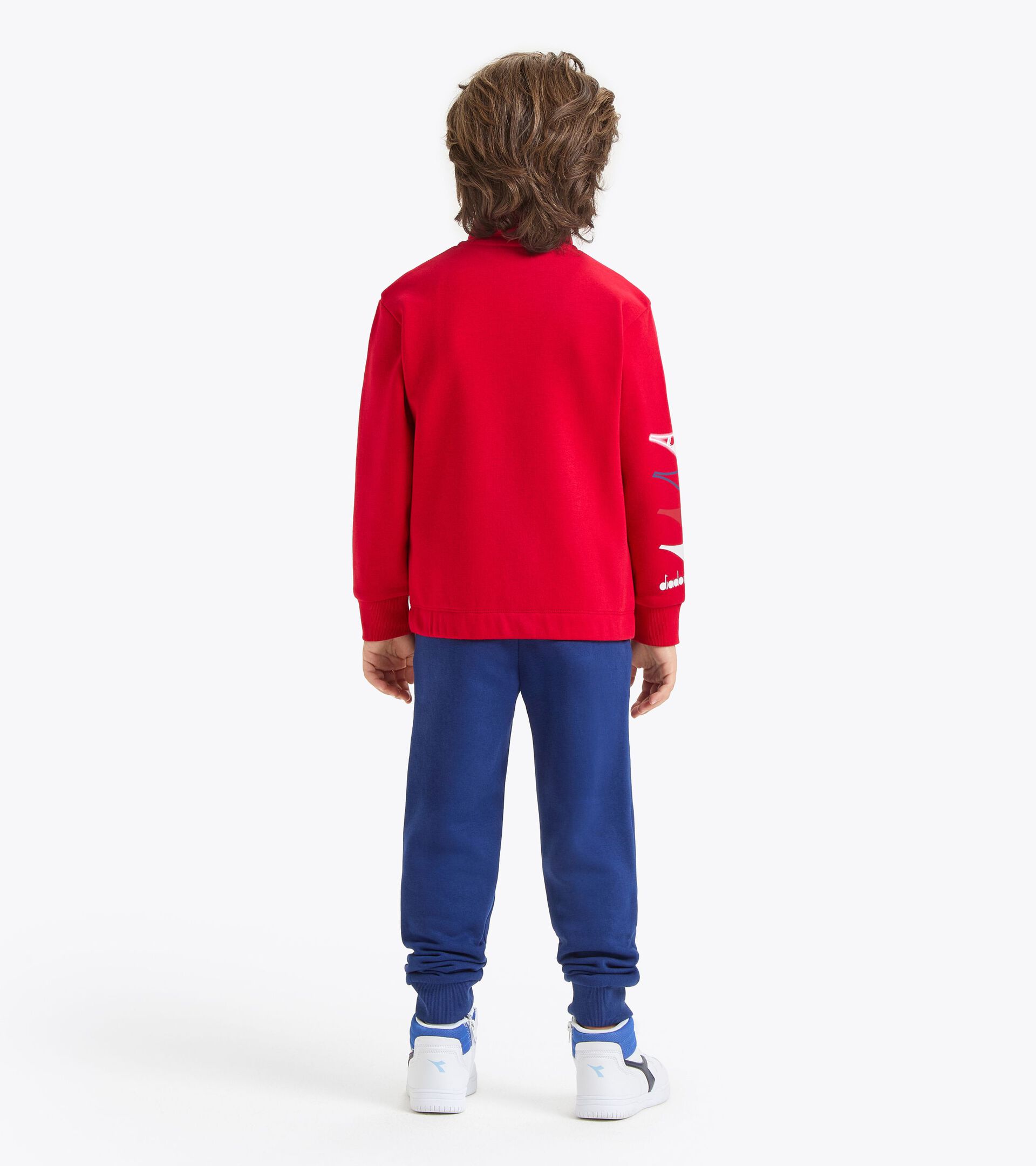 Chándal - Niño/Adolescente
 JB. TRACKSUIT FZ LOGO ROJO SALSA - Diadora