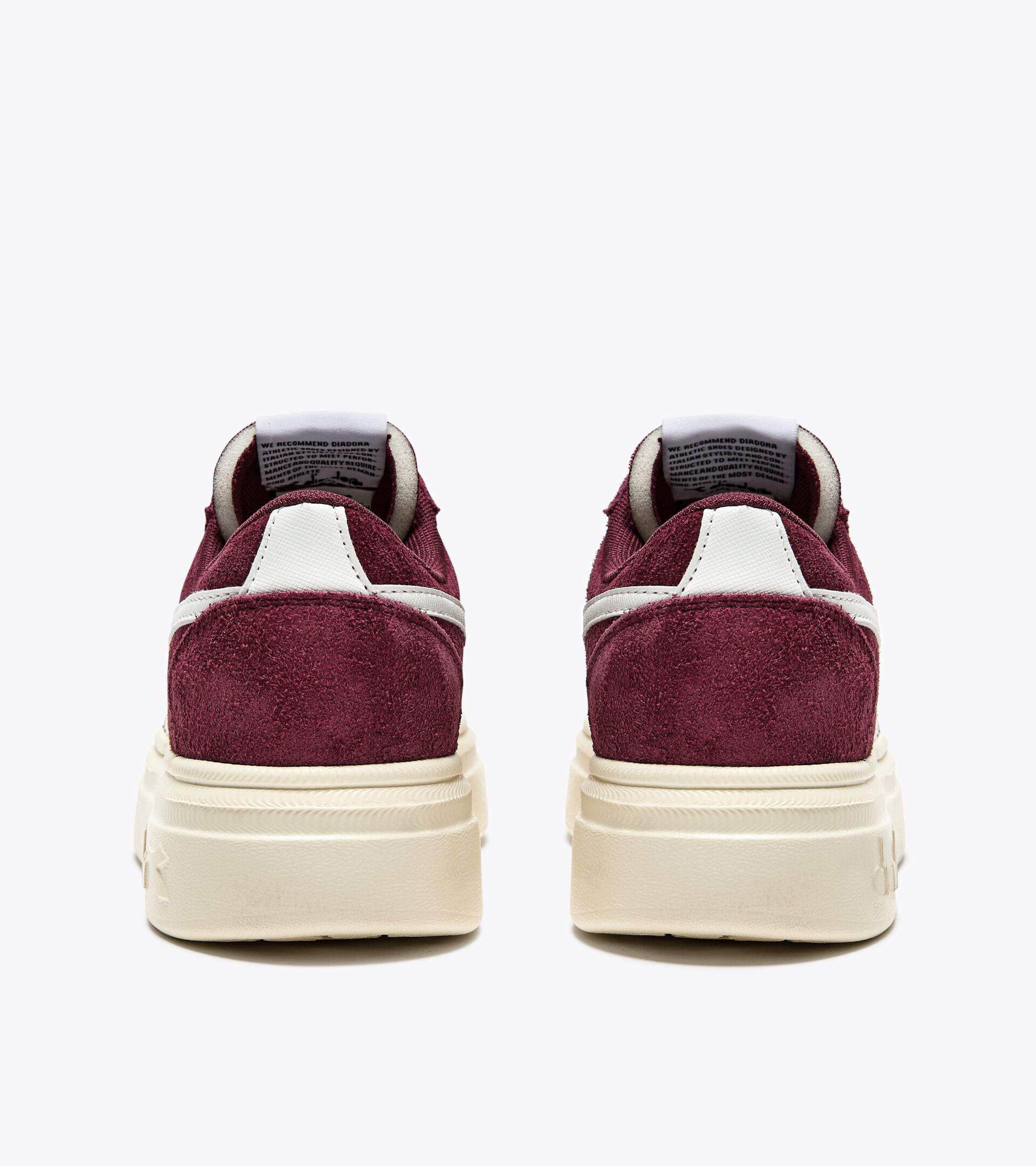 Sneakers de sport - Semelle plateforme - Femme 
 MAGIC BOLD SUEDE WN ROUGE BOURGOGNE - Diadora