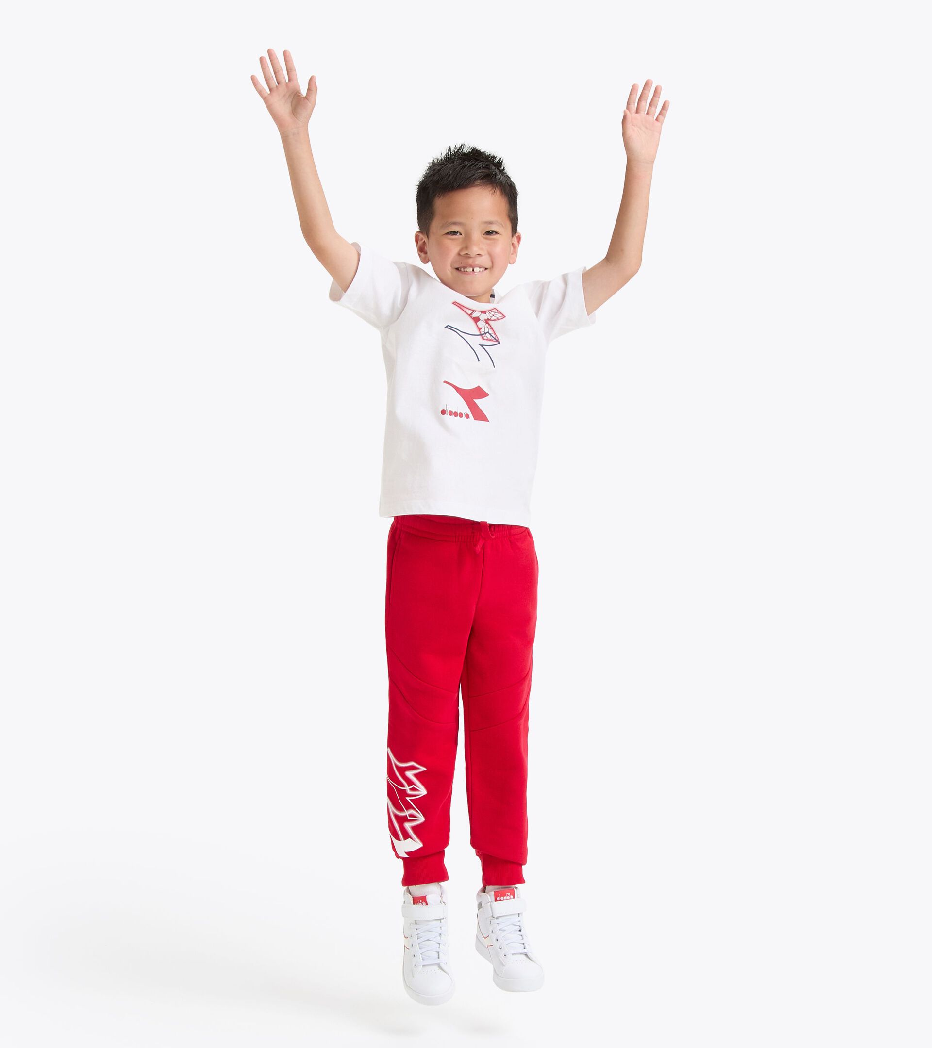 T-Shirt mit Print - Comfort Fit - Kinder
 JB. T-SHIRT SS STRAHLEND WEISSE - Diadora