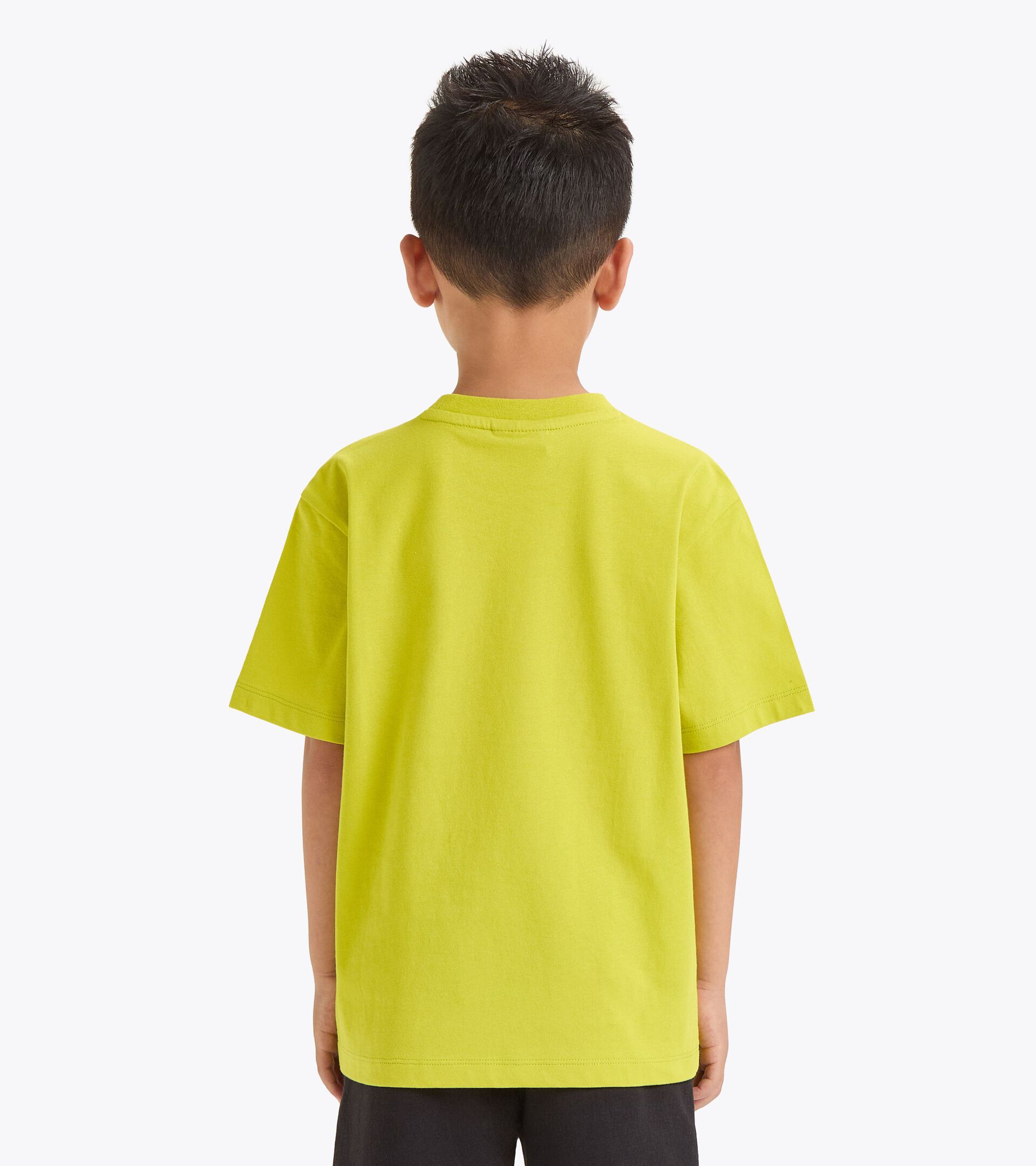 Camiseta con estampado - Corte cómodo - Niños/Adolescentes
 JB. T-SHIRT SS LOGO VERDE BROTE DELICADO - Diadora