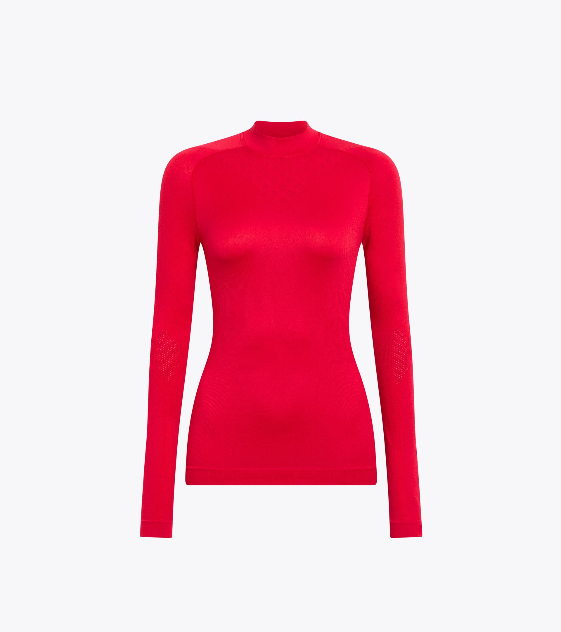 Camiseta de entrenamiento - Mujer L. TURTLE NECK ACT ROJO MATADOR - Diadora