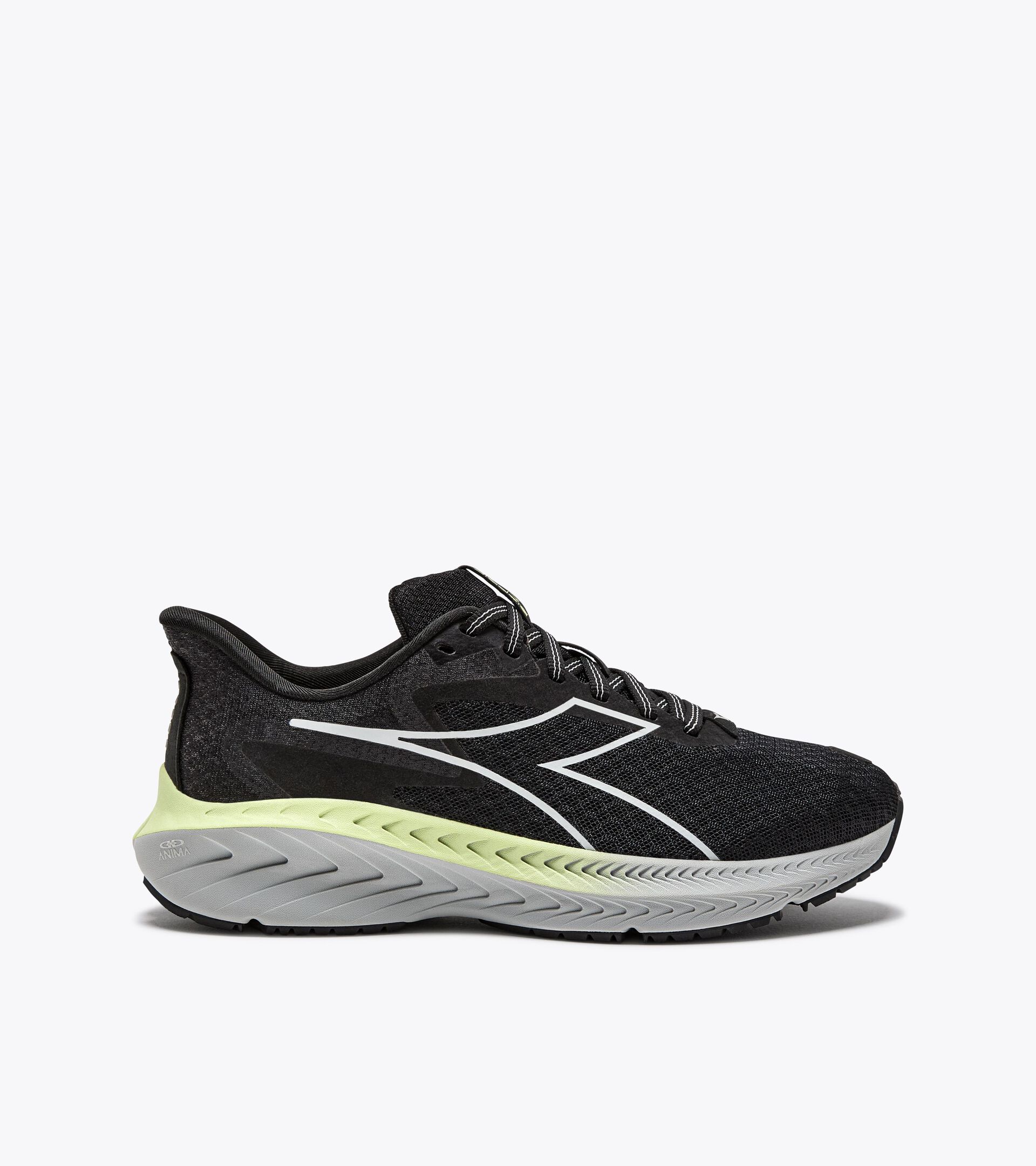 Neutral running shoes -  Women’s STRADA 2 W BLACK/SILVER - Diadora