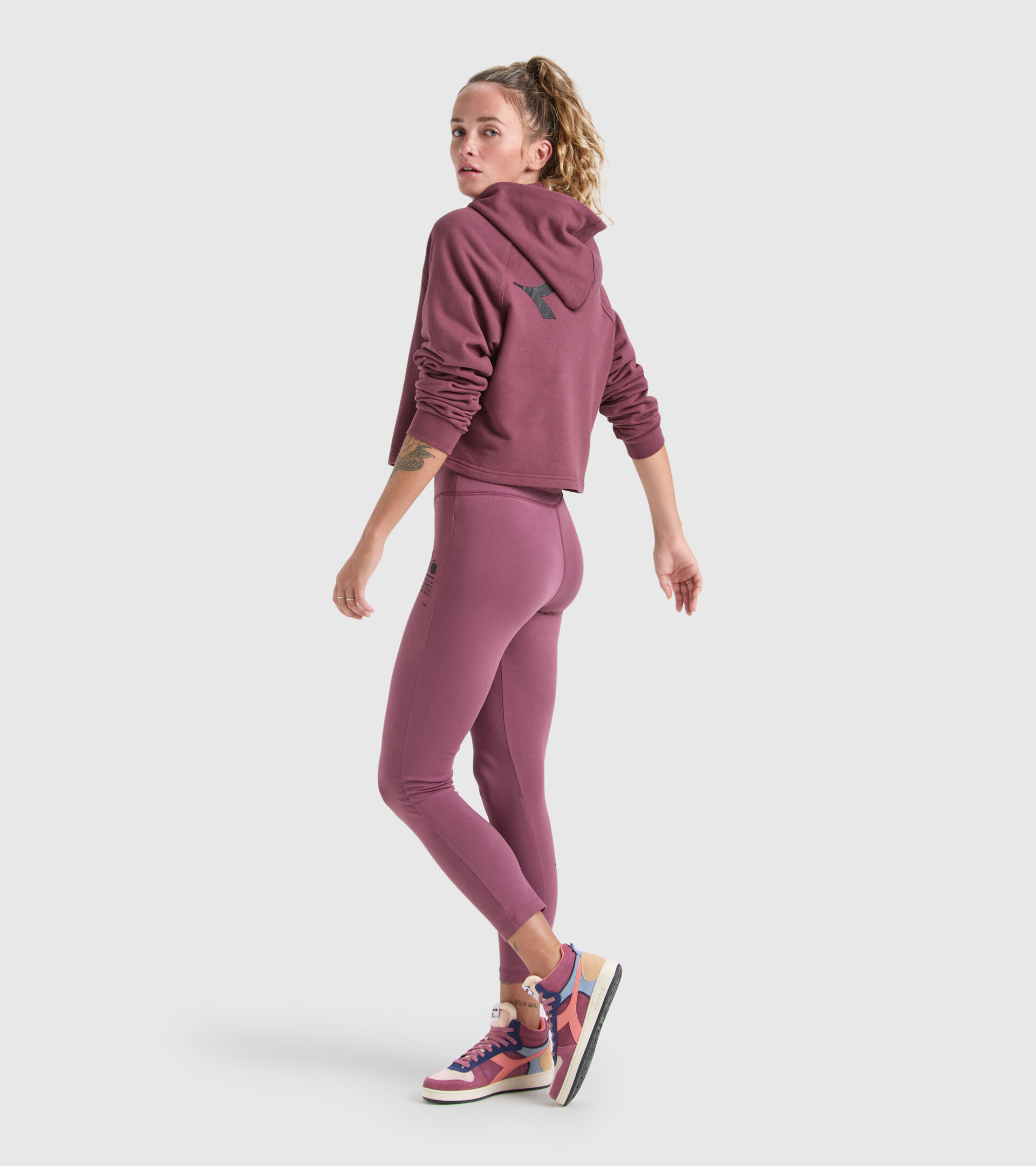 L. LEGGINGS MANIFESTO Stretch cotton leggings - Women's - Diadora Online  Store US