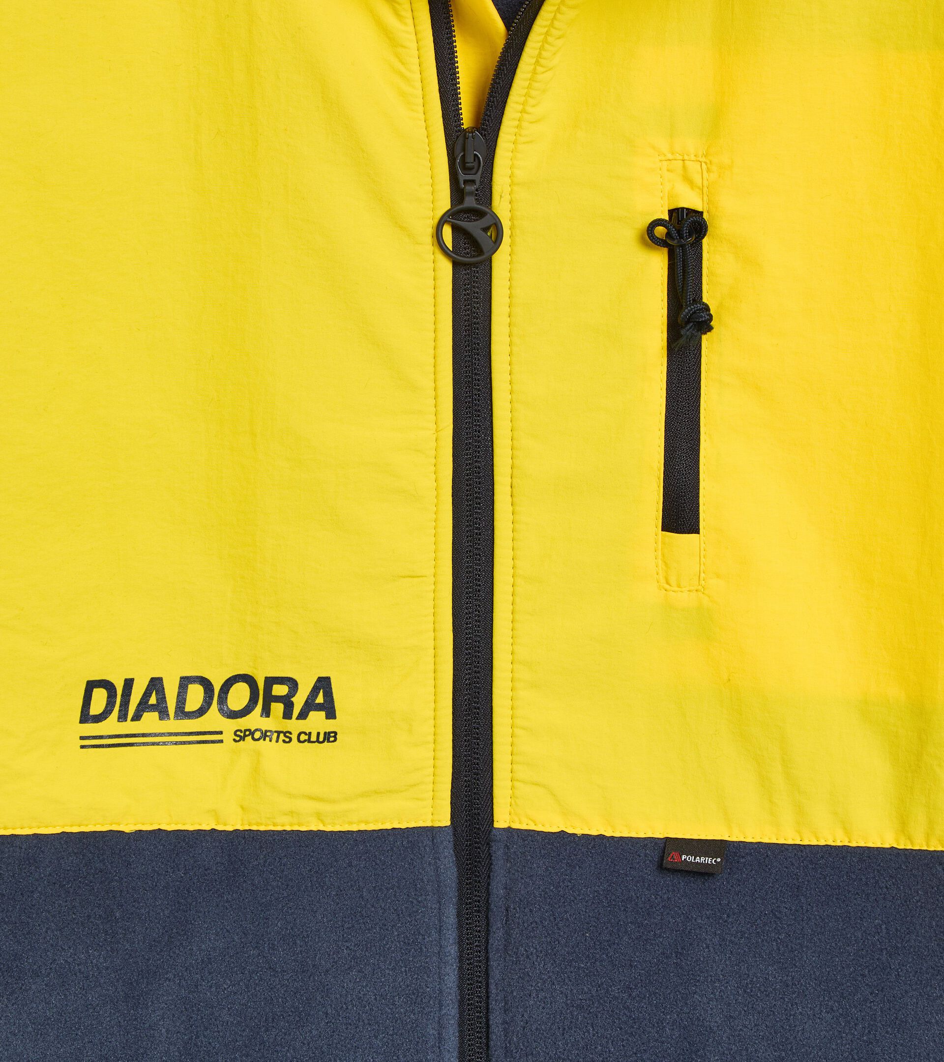 Legacy hoodie - Made in Italy - Gender Neutral HOODIE SHERPA LEGACY HIGH VISIBILITY - Diadora