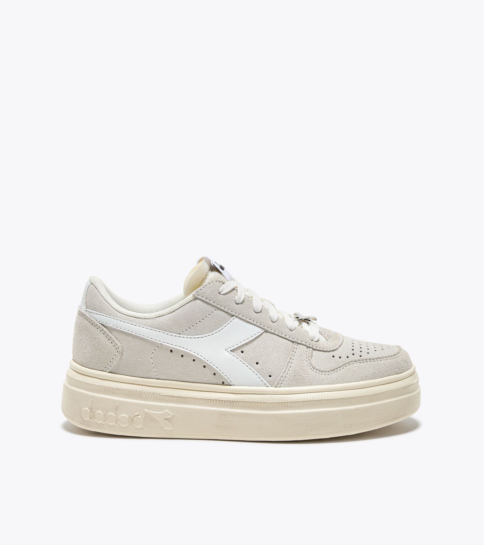 Zapatilla deportiva - Suela con plataforma - Mujer 
 MAGIC BOLD SUEDE WN BLANCO/BLANCO - Diadora