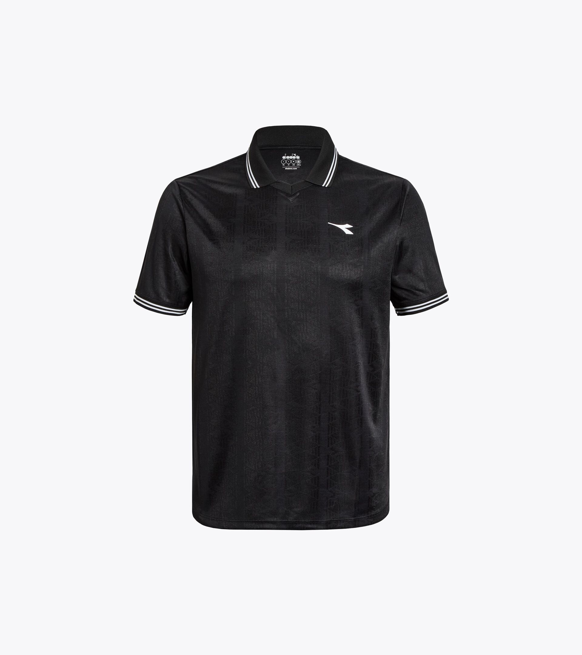 90s-inspired calcio shirt - Gender neutral
 MATCH SHIRT SCUDETTO BLACK - Diadora