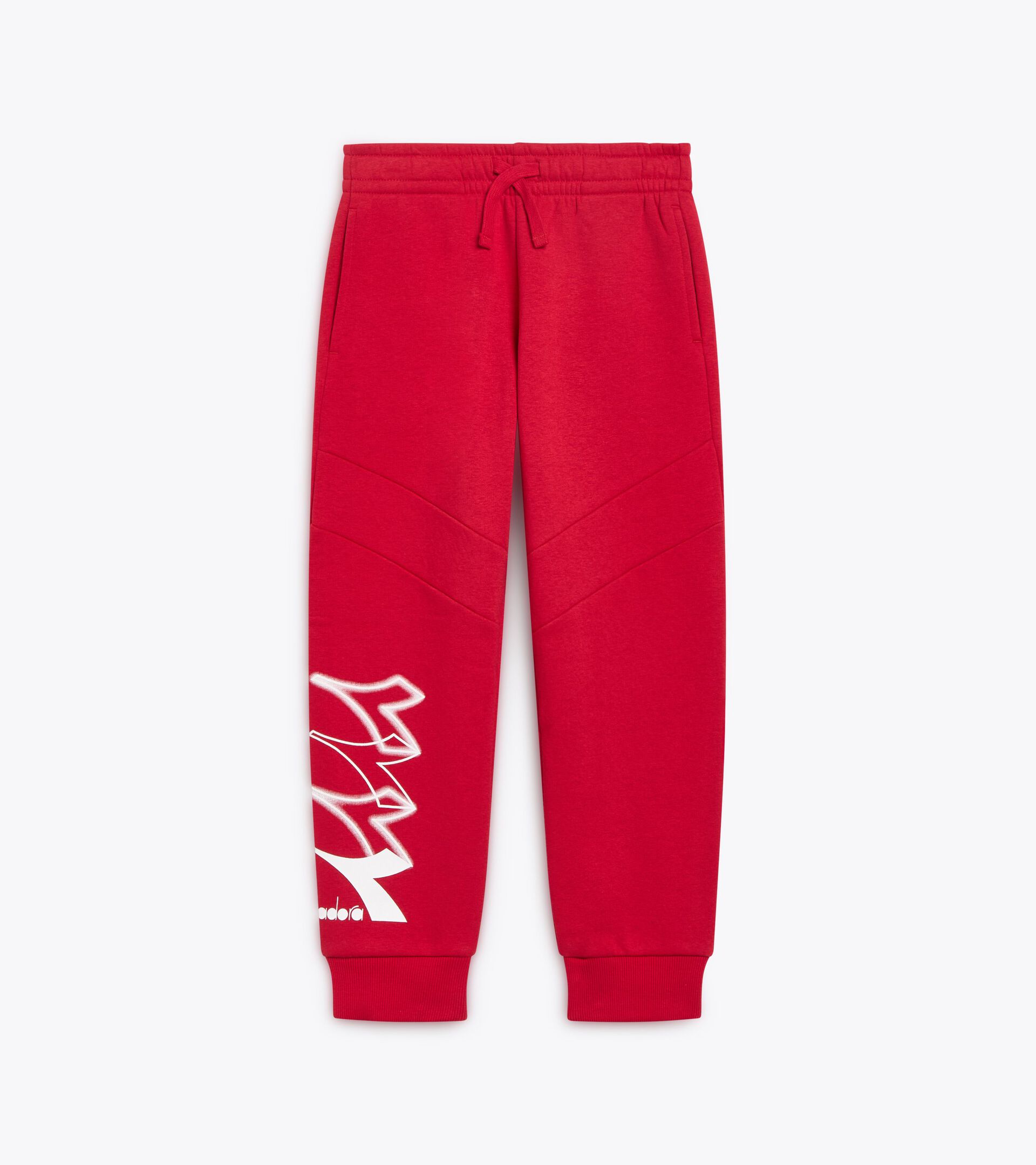 Sweatpants - Comfort Fit - Boy 
 JB. JOGGER PANT LOGO RED SALSA - Diadora