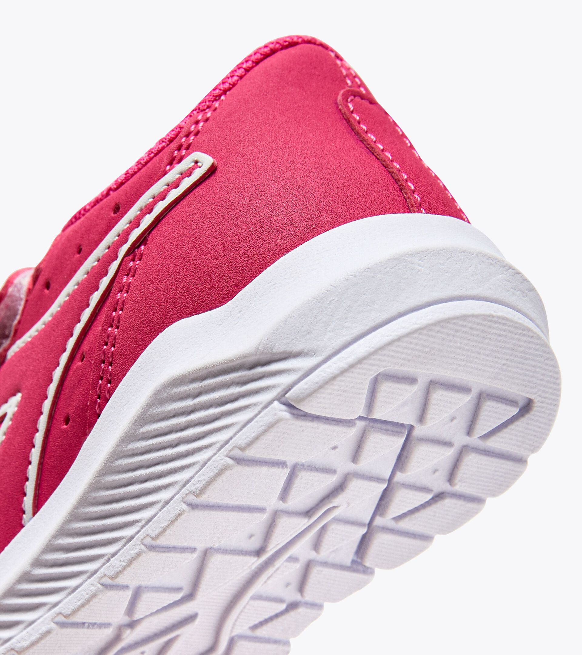 Kids’ sports shoe - Unisex - 1 to 3 years FALCON 4 SL I RASPBERRY SORBET/WHITE - Diadora