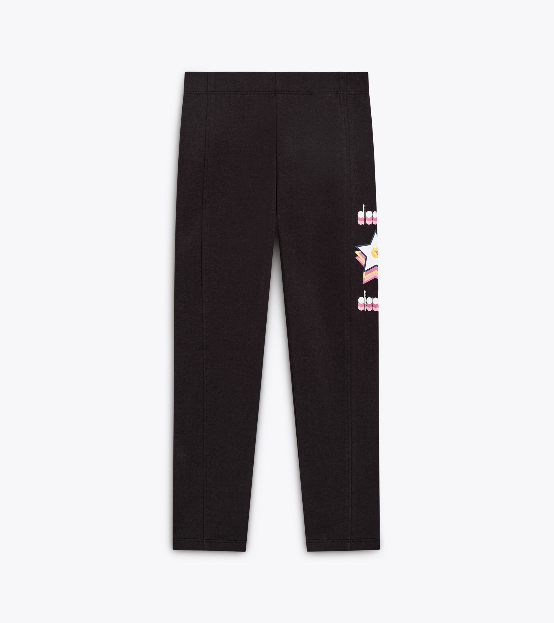 Leggings - Mädchen
 JG. LEGGINGS LOGO SCHWARZ - Diadora