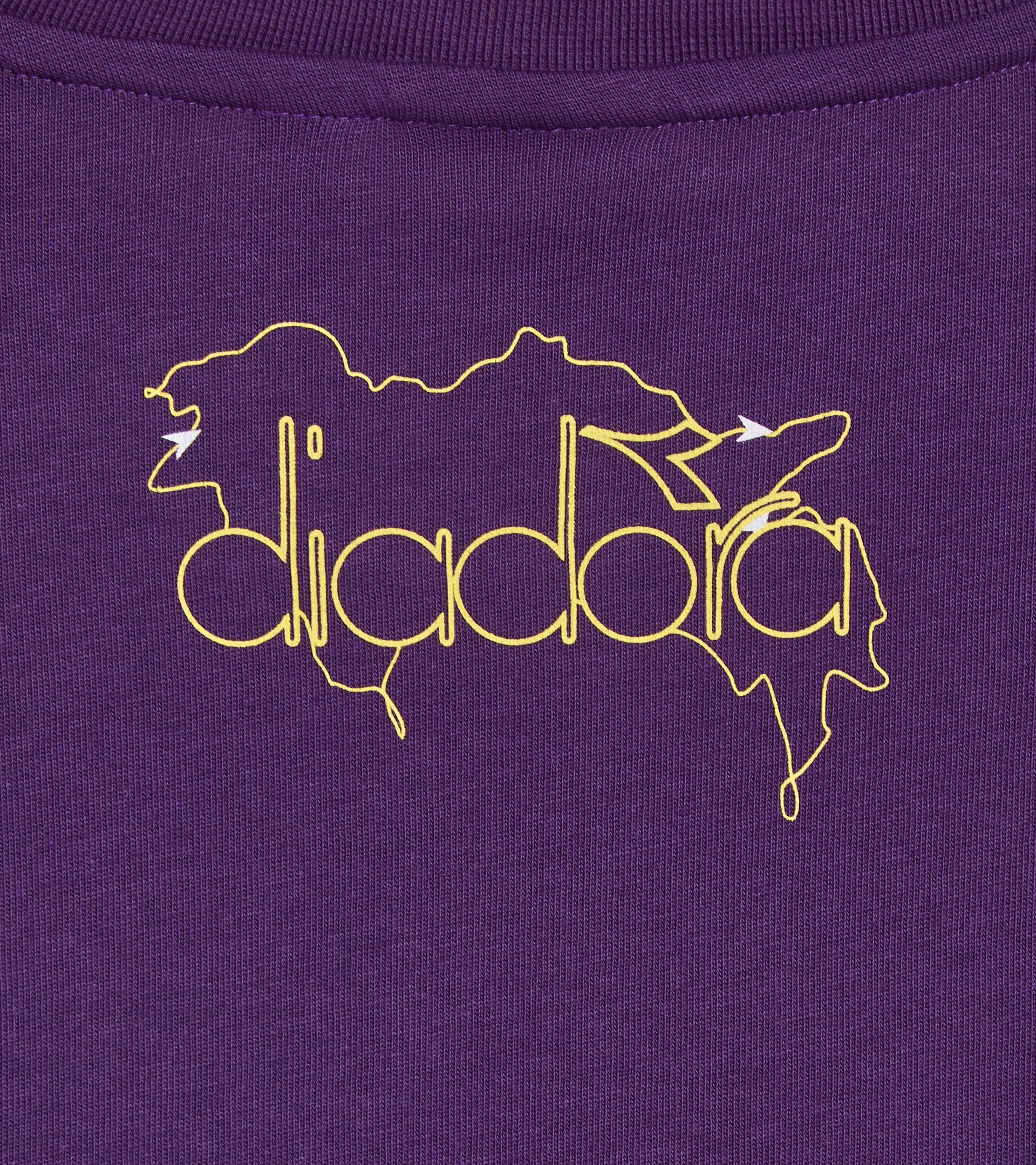 Sporty t-shirt - Gender Neutral T-SHIRT SS ROUTE VIOLET JEWEL - Diadora